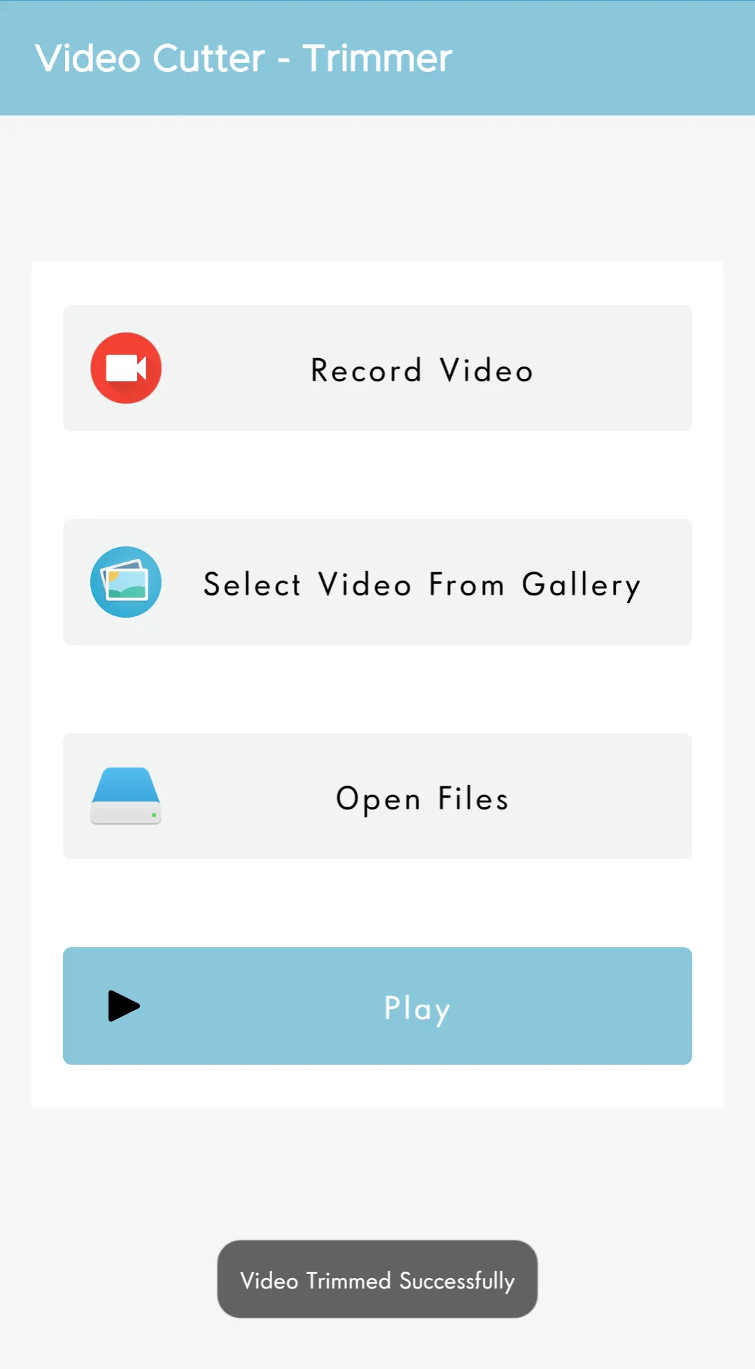 Easy Video Cutter - Video Trim | Indus Appstore | Screenshot