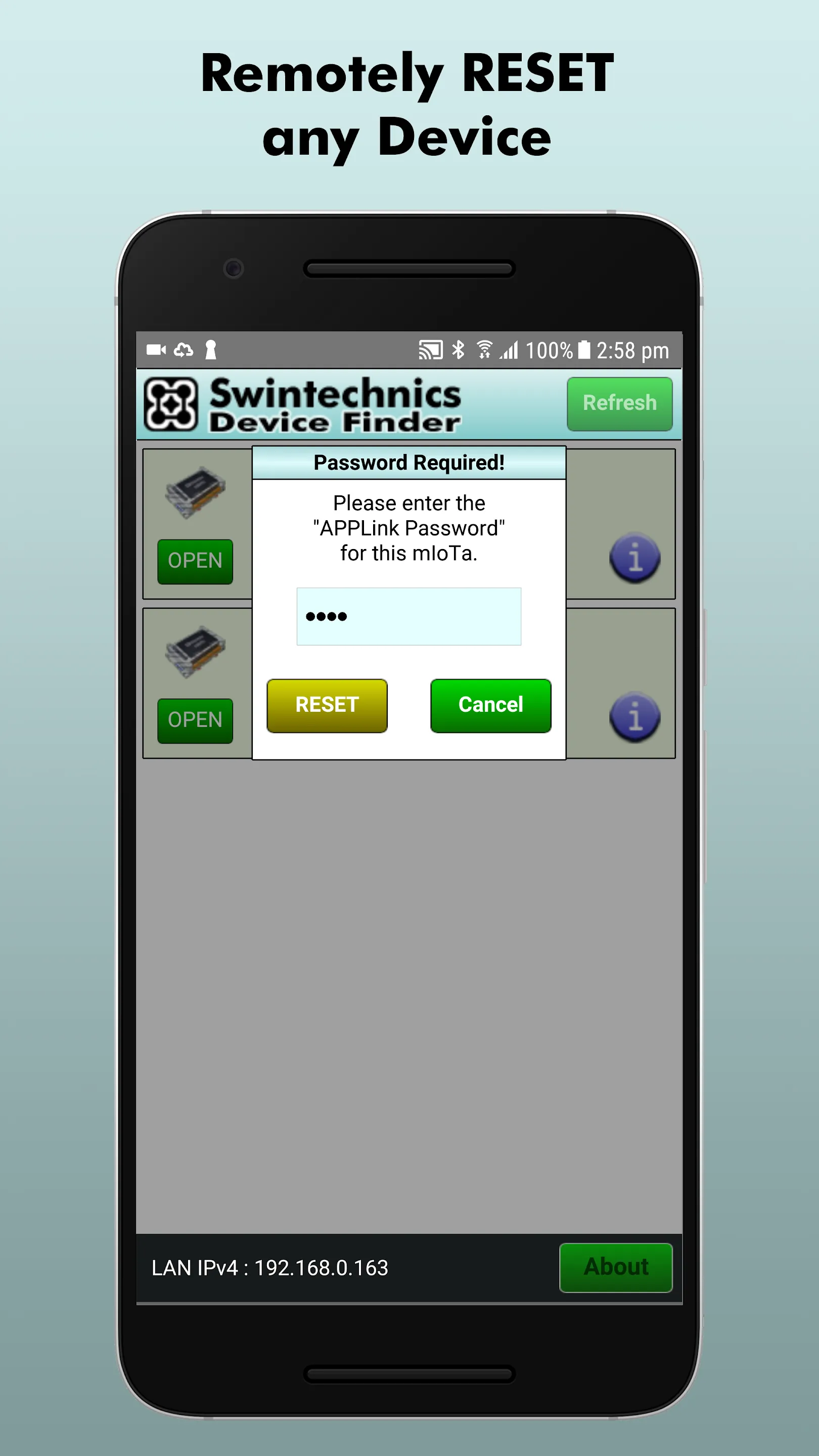 Swintechnics Device Finder | Indus Appstore | Screenshot