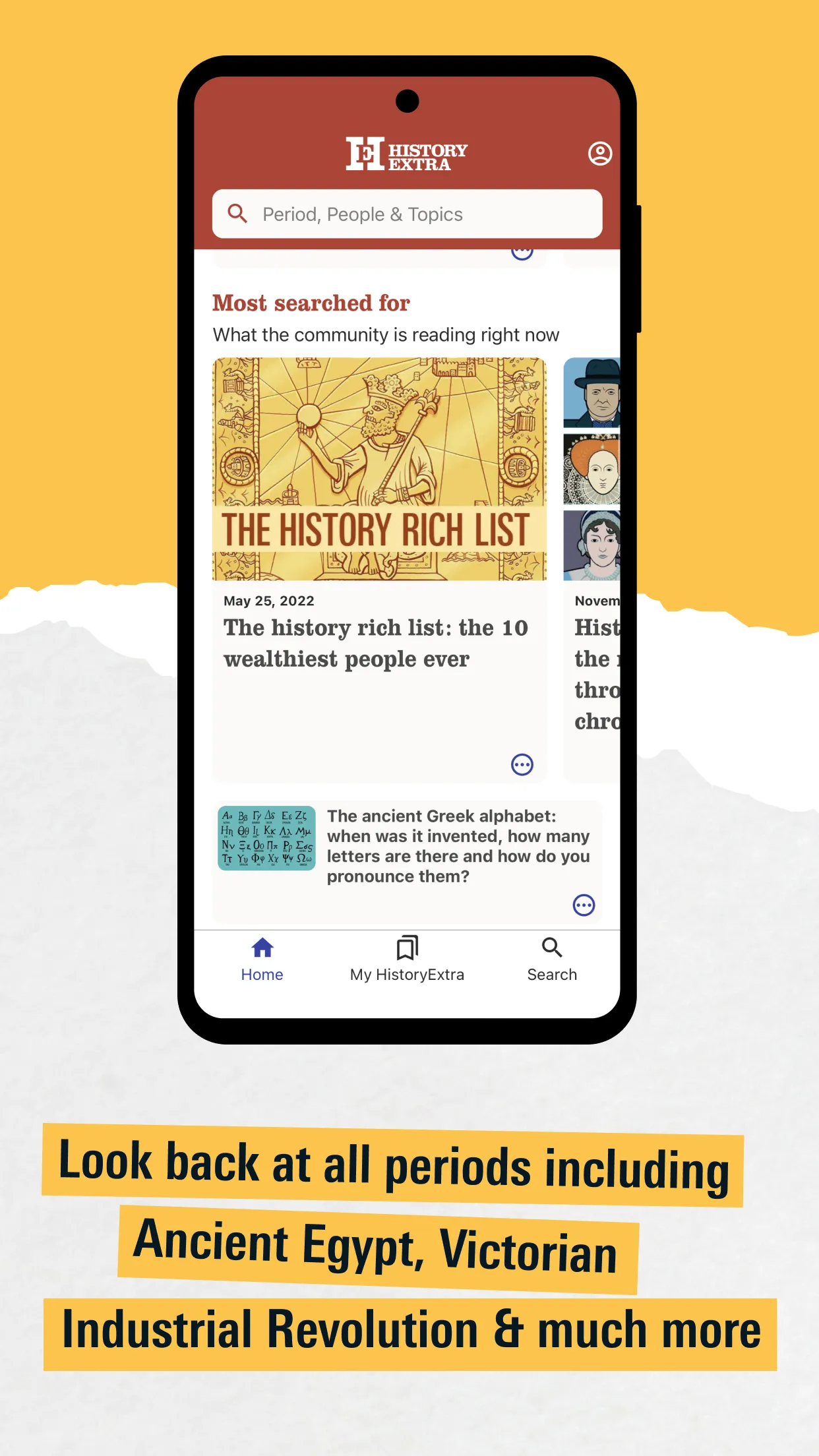 History Extra: Unlock the past | Indus Appstore | Screenshot