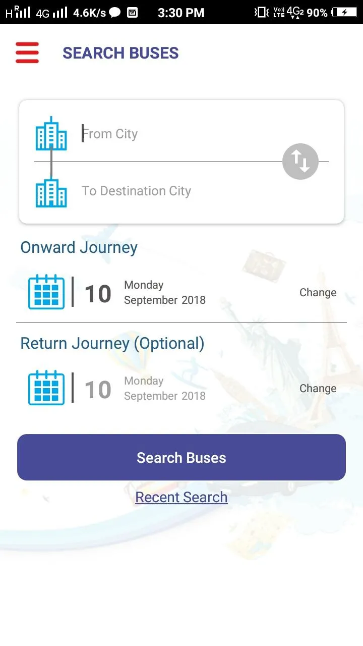 New Bharat Travels | Indus Appstore | Screenshot