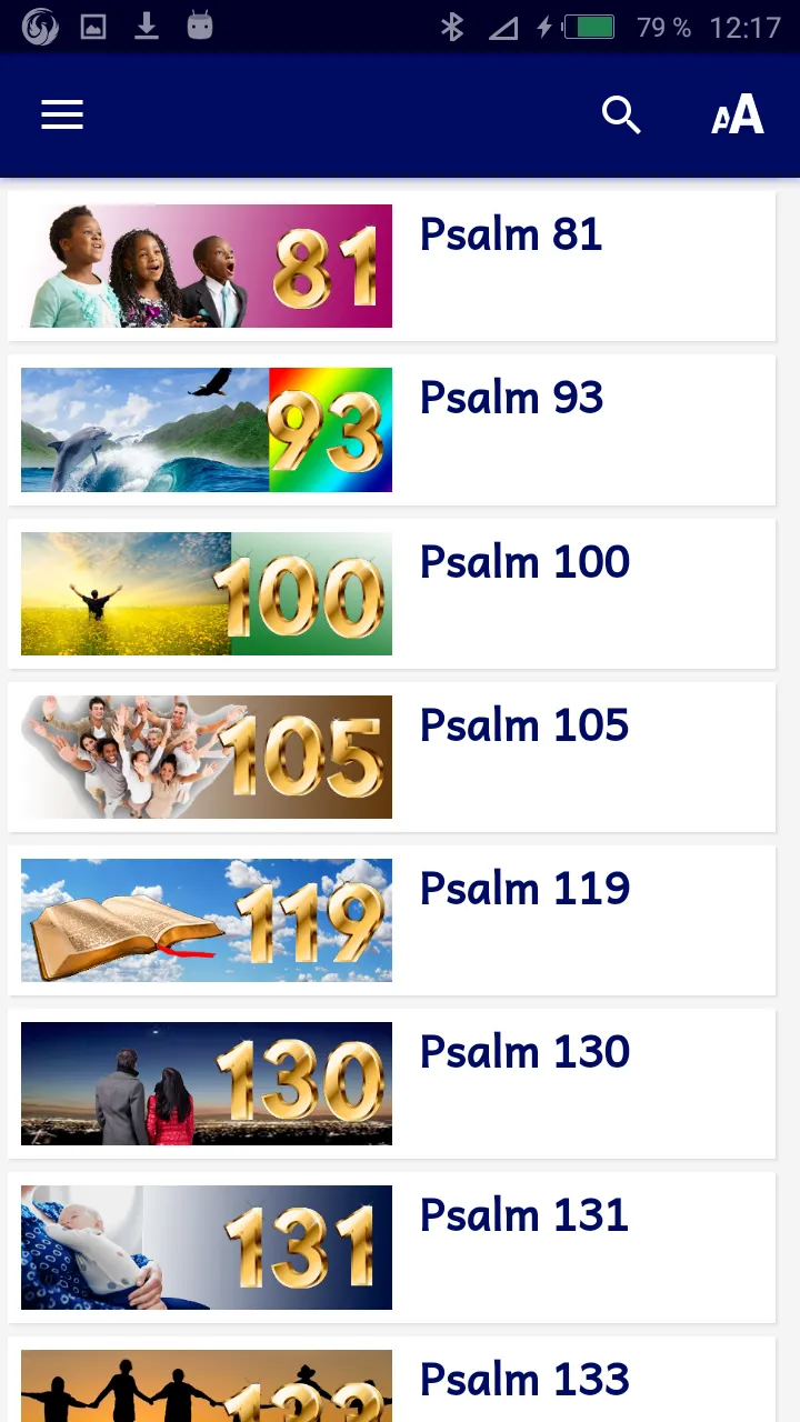 Psalmen Gedichte | Indus Appstore | Screenshot