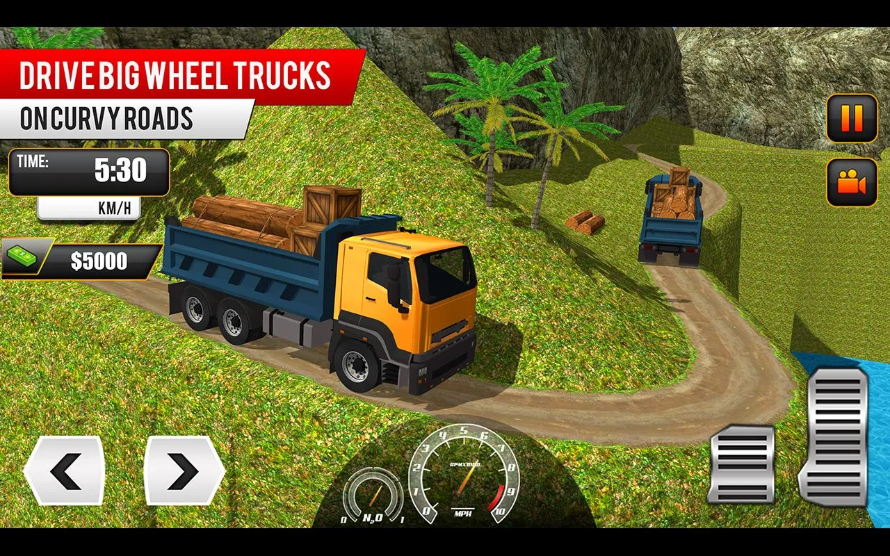 Mountain Offroad Truck Driving | Indus Appstore | Screenshot