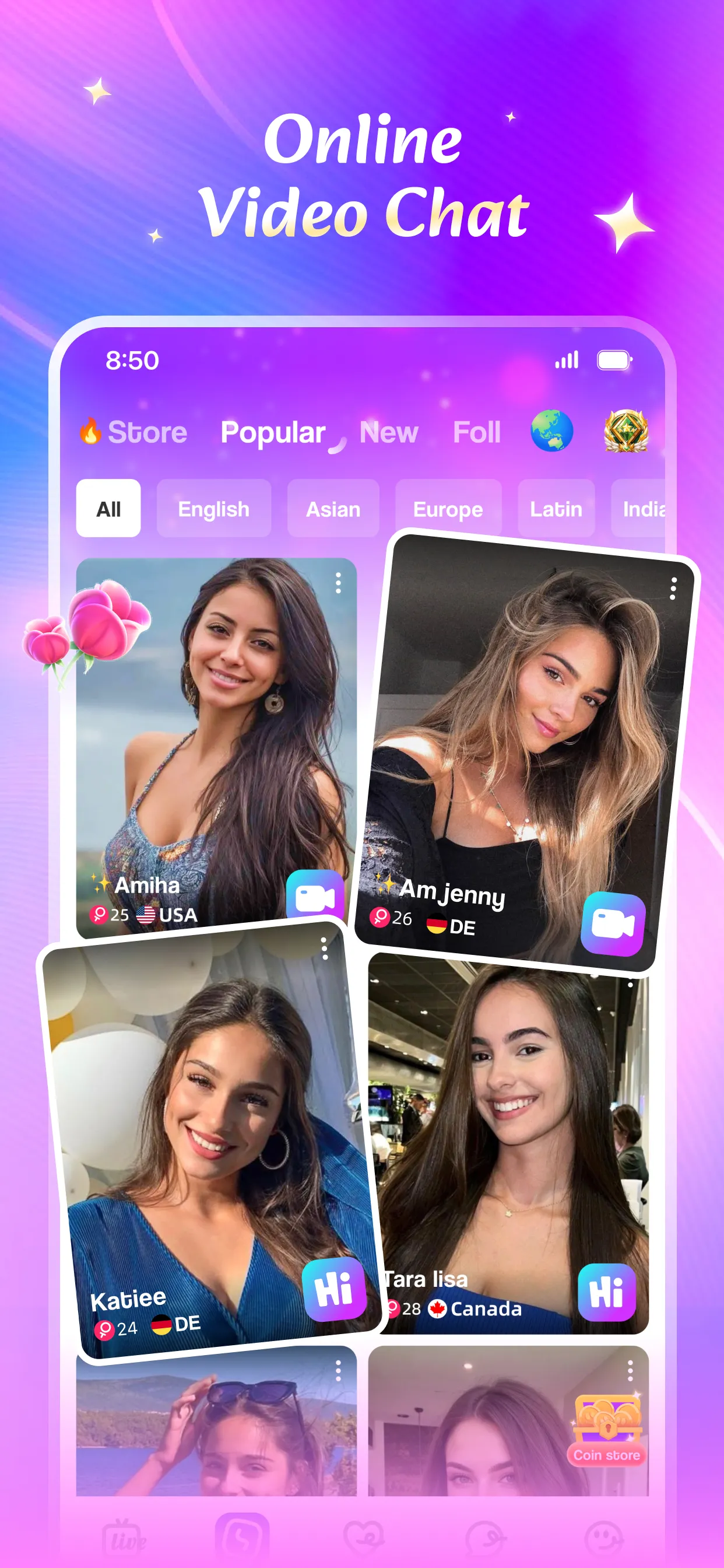 Wigo Live-Live Video Chat | Indus Appstore | Screenshot