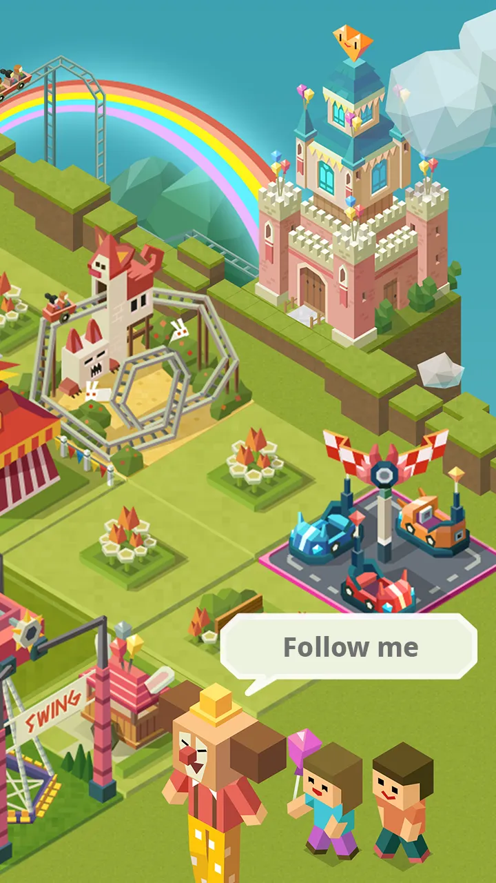 Merge Tycoon: 2048 Theme Park | Indus Appstore | Screenshot