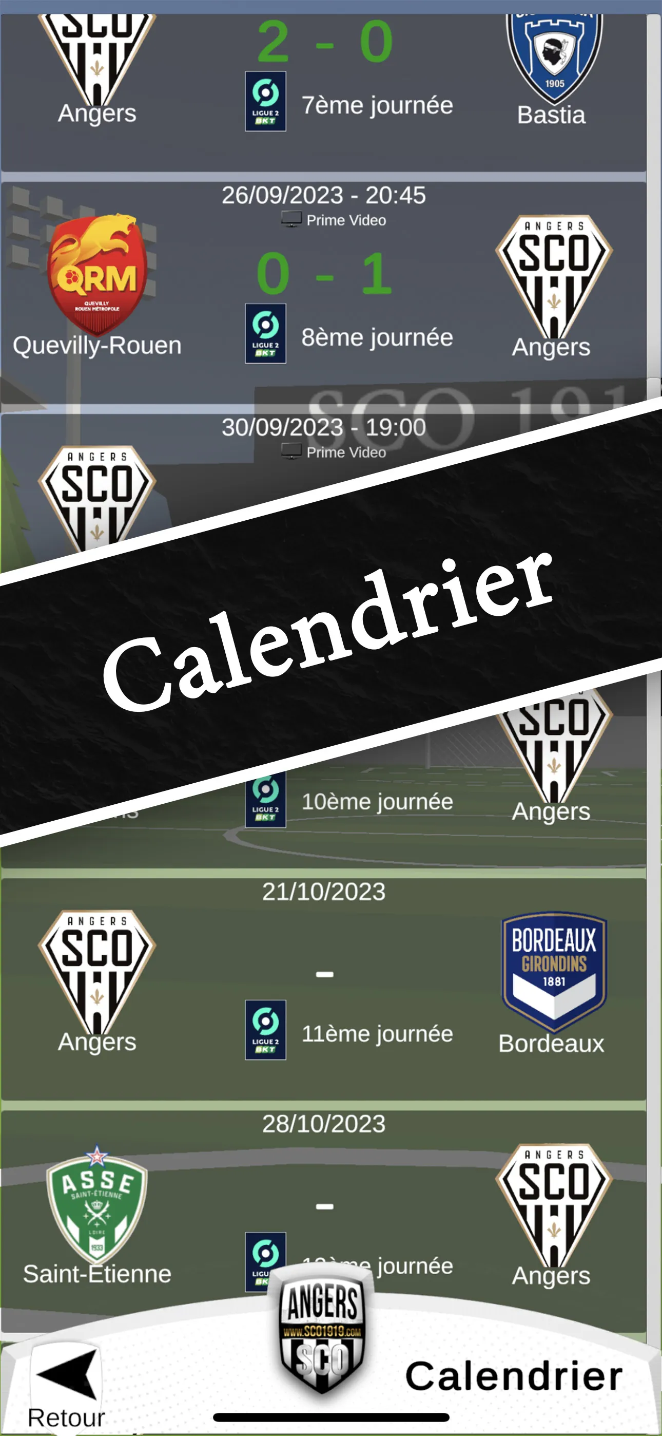 Angers SCO 1919 | Indus Appstore | Screenshot