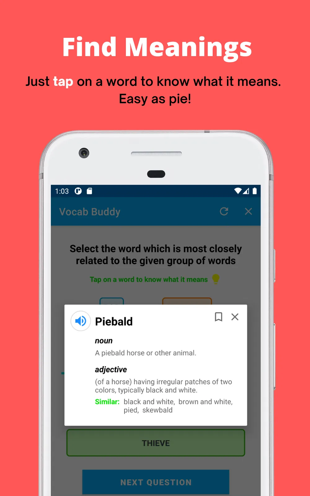 Vocab Buddy: IELTS, SAT & More | Indus Appstore | Screenshot