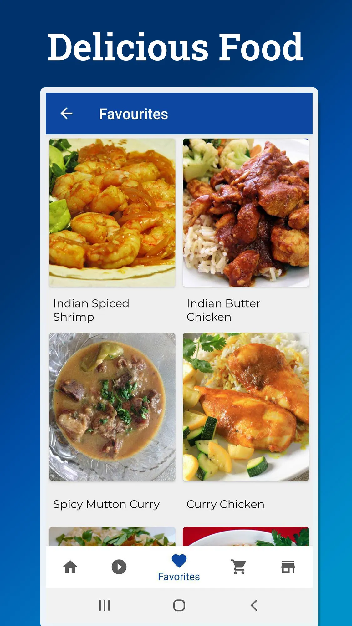 Indian Recipes | Indus Appstore | Screenshot