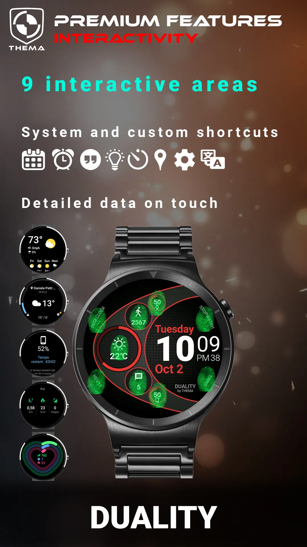 Duality Watch Face | Indus Appstore | Screenshot