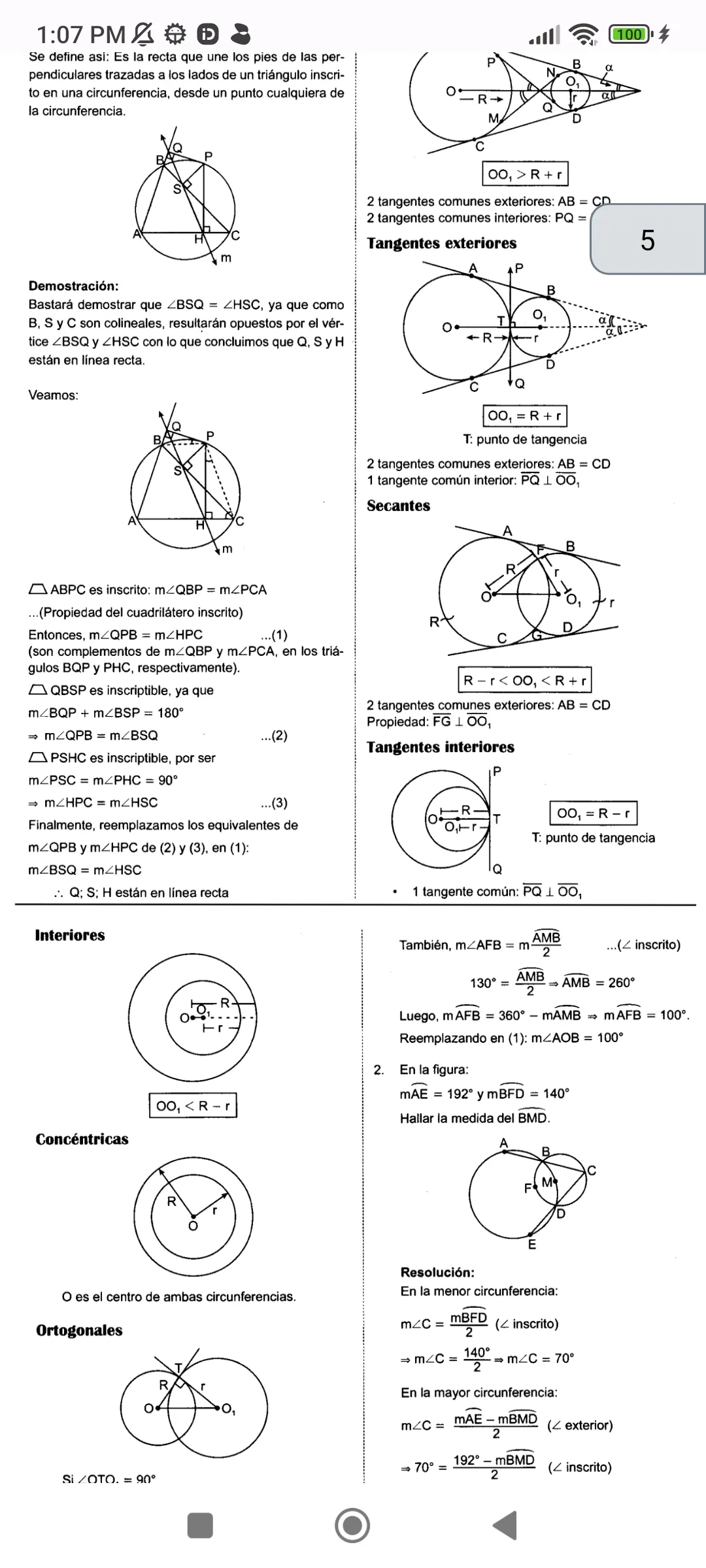 Geometría Preuniversitario | Indus Appstore | Screenshot