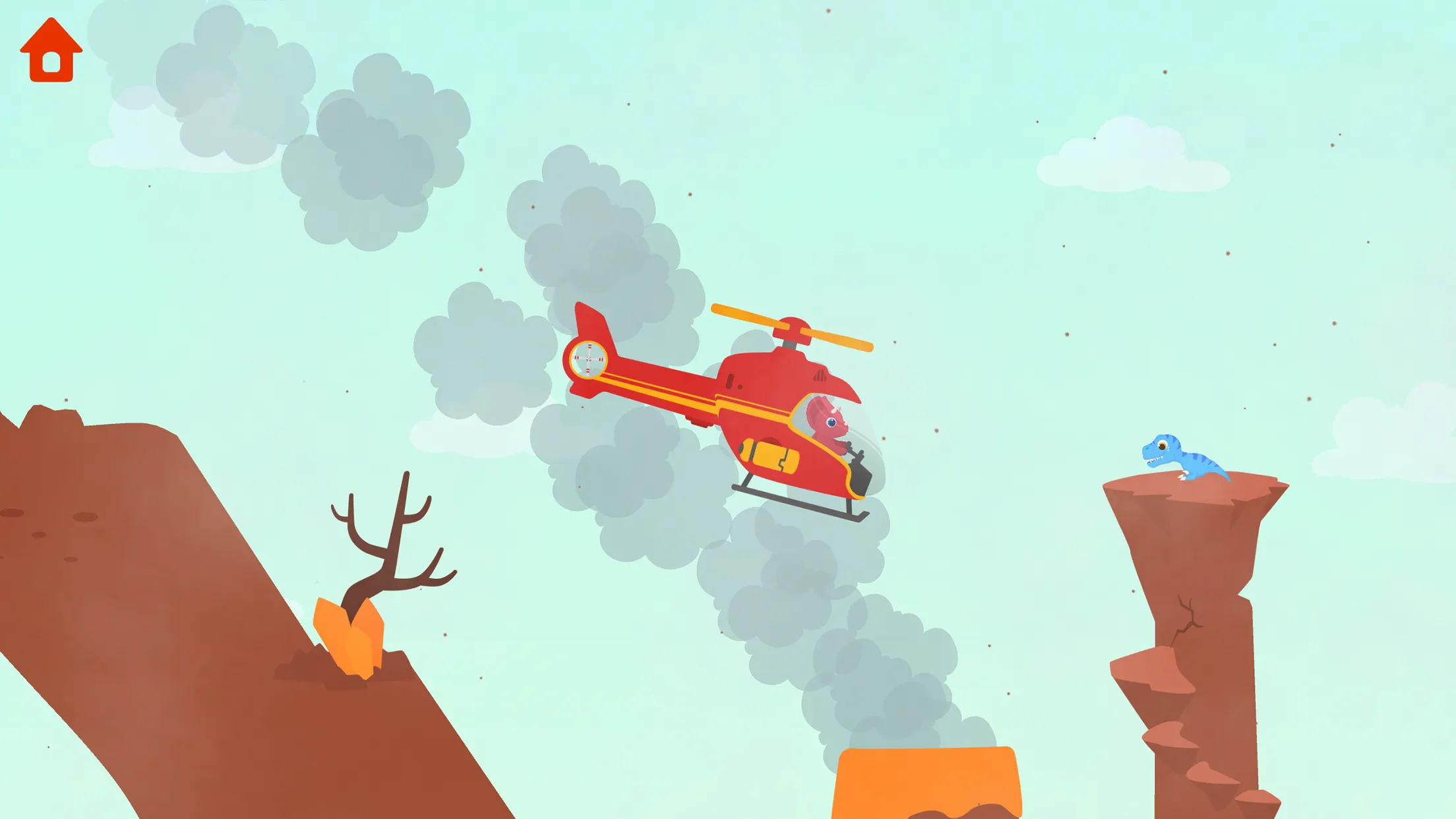 Dinosaur Helicopter Kids Games | Indus Appstore | Screenshot