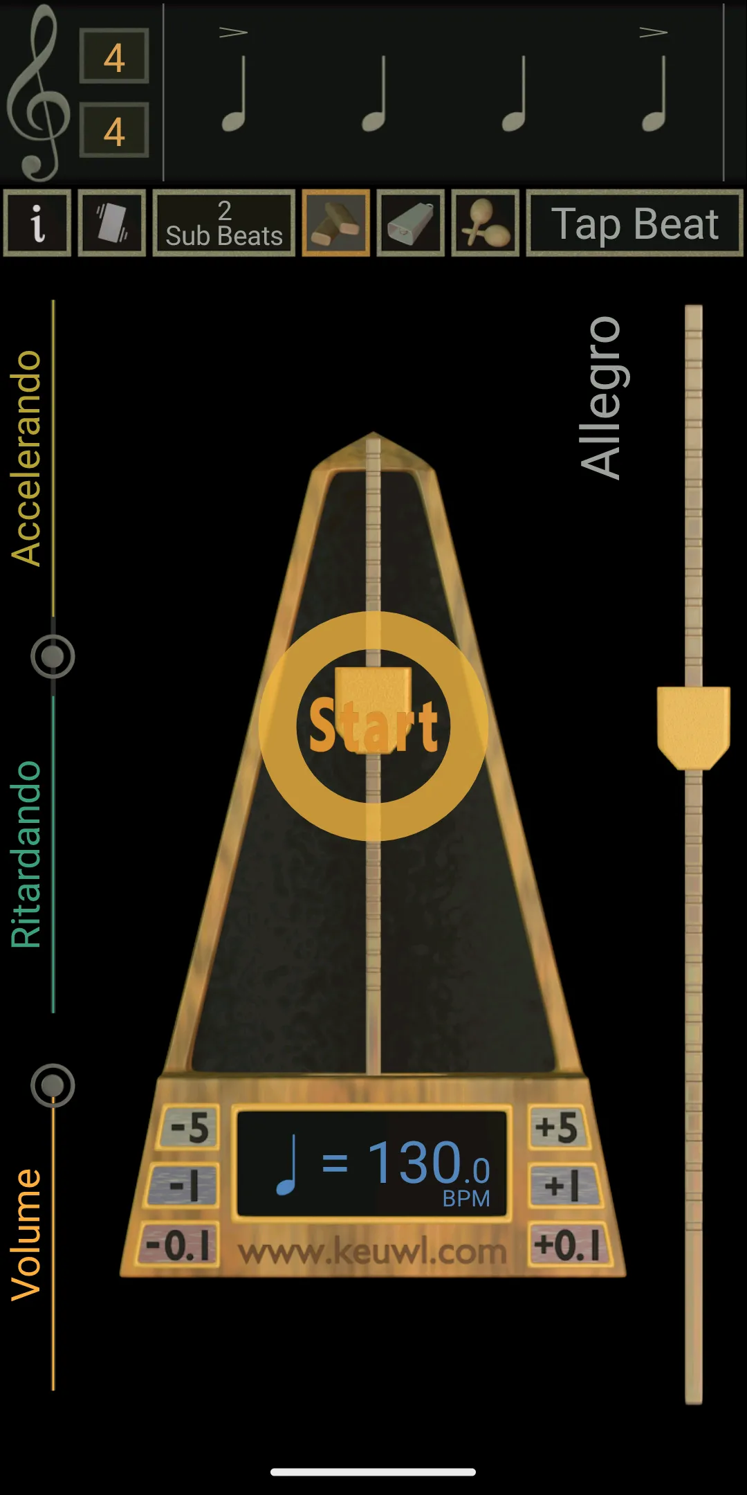 Metronome | Indus Appstore | Screenshot