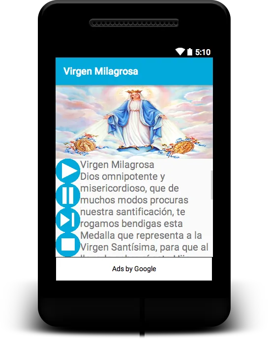 Virgen Milagrosa | Indus Appstore | Screenshot