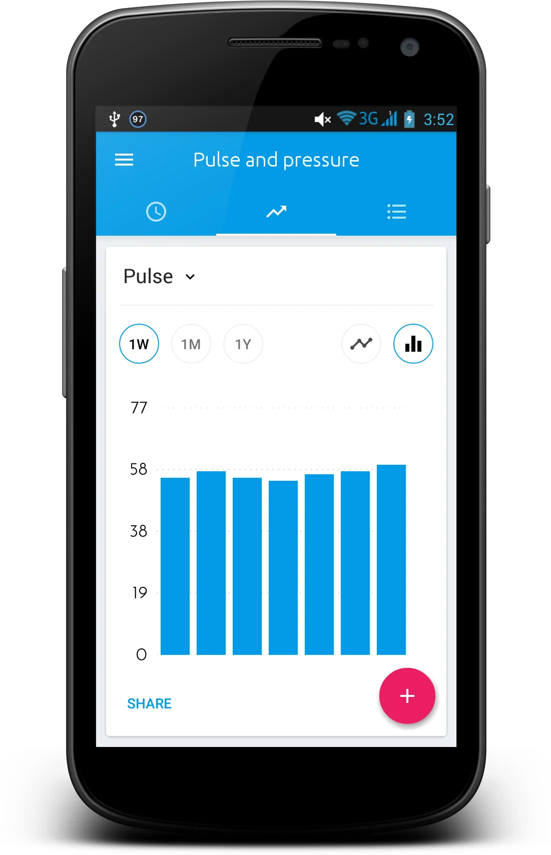 Blood Pressure Diary | Indus Appstore | Screenshot