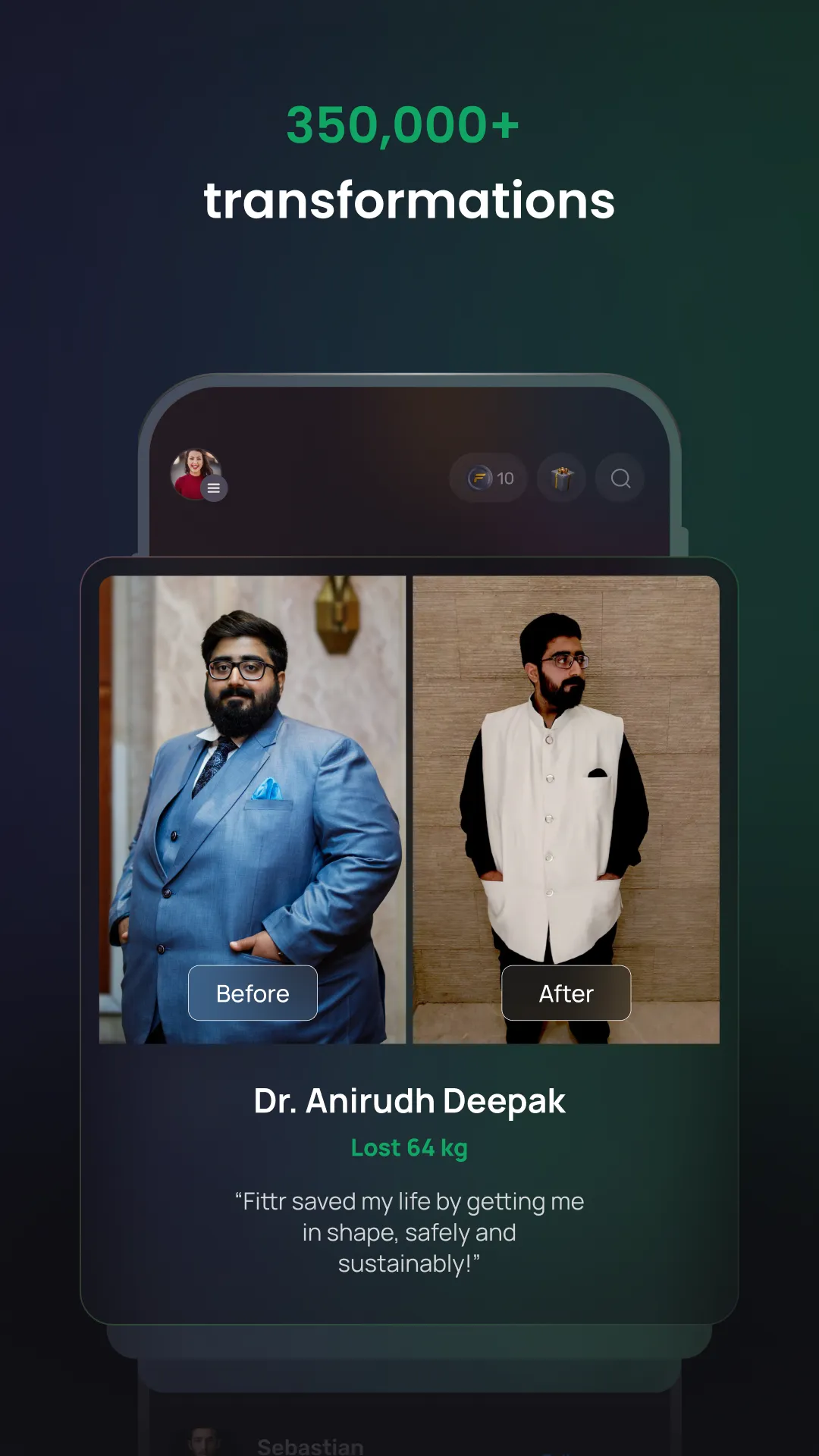 Fittr Health & Fitness Coach | Indus Appstore | Screenshot