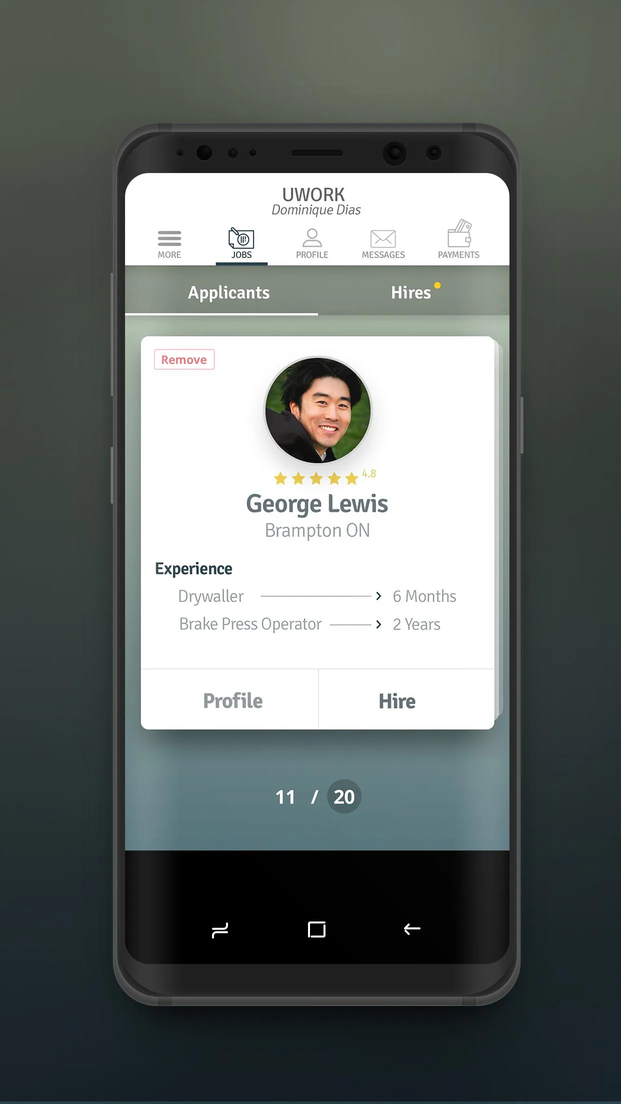 UWork - Staffing Platform | Indus Appstore | Screenshot