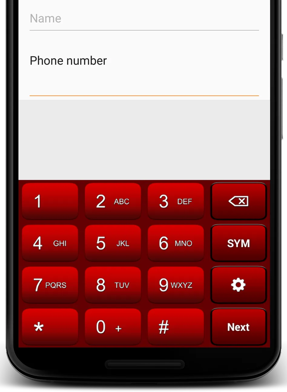 Red Keyboard | Indus Appstore | Screenshot