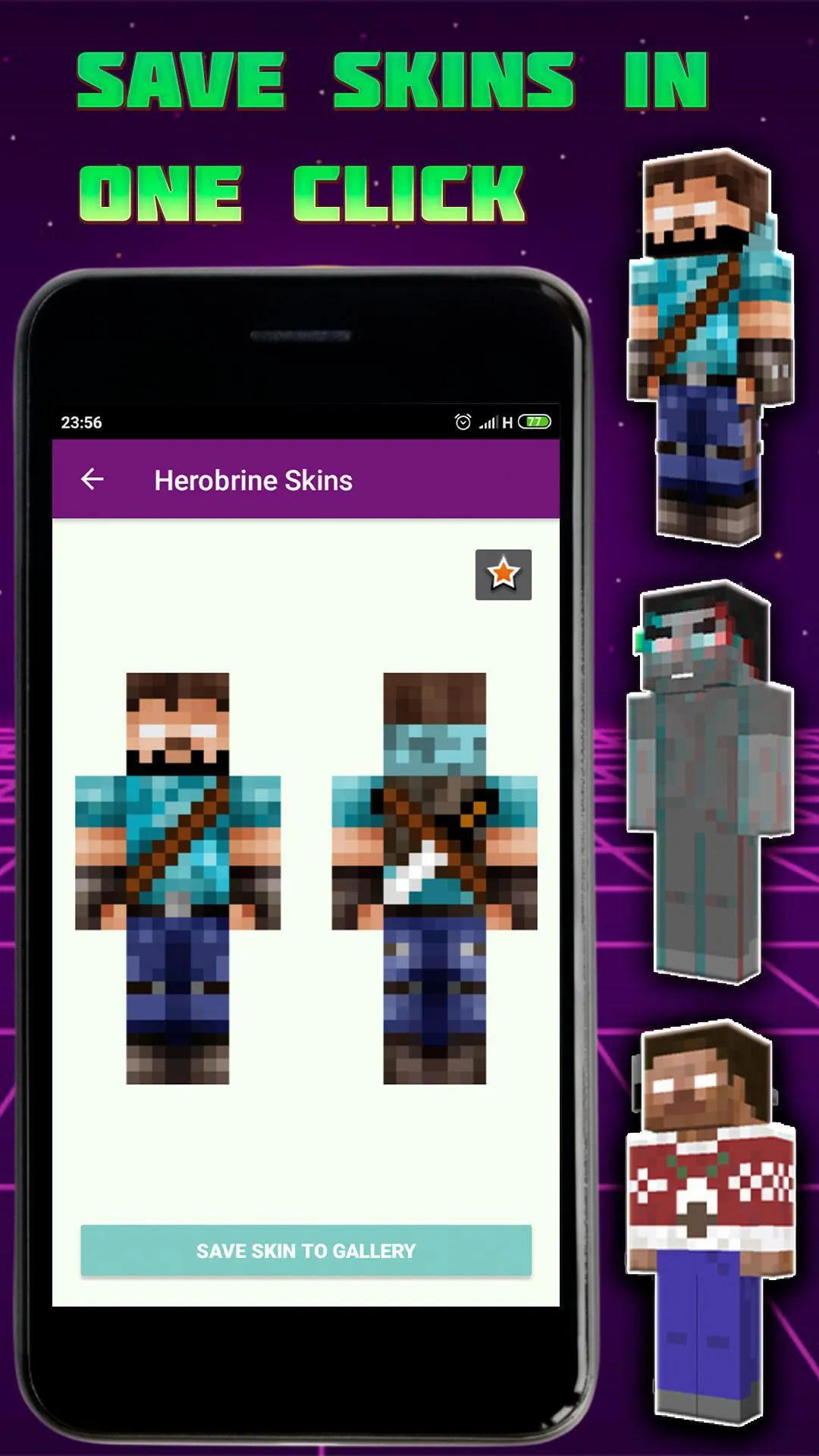 Herobrine Skins for Minecraft | Indus Appstore | Screenshot