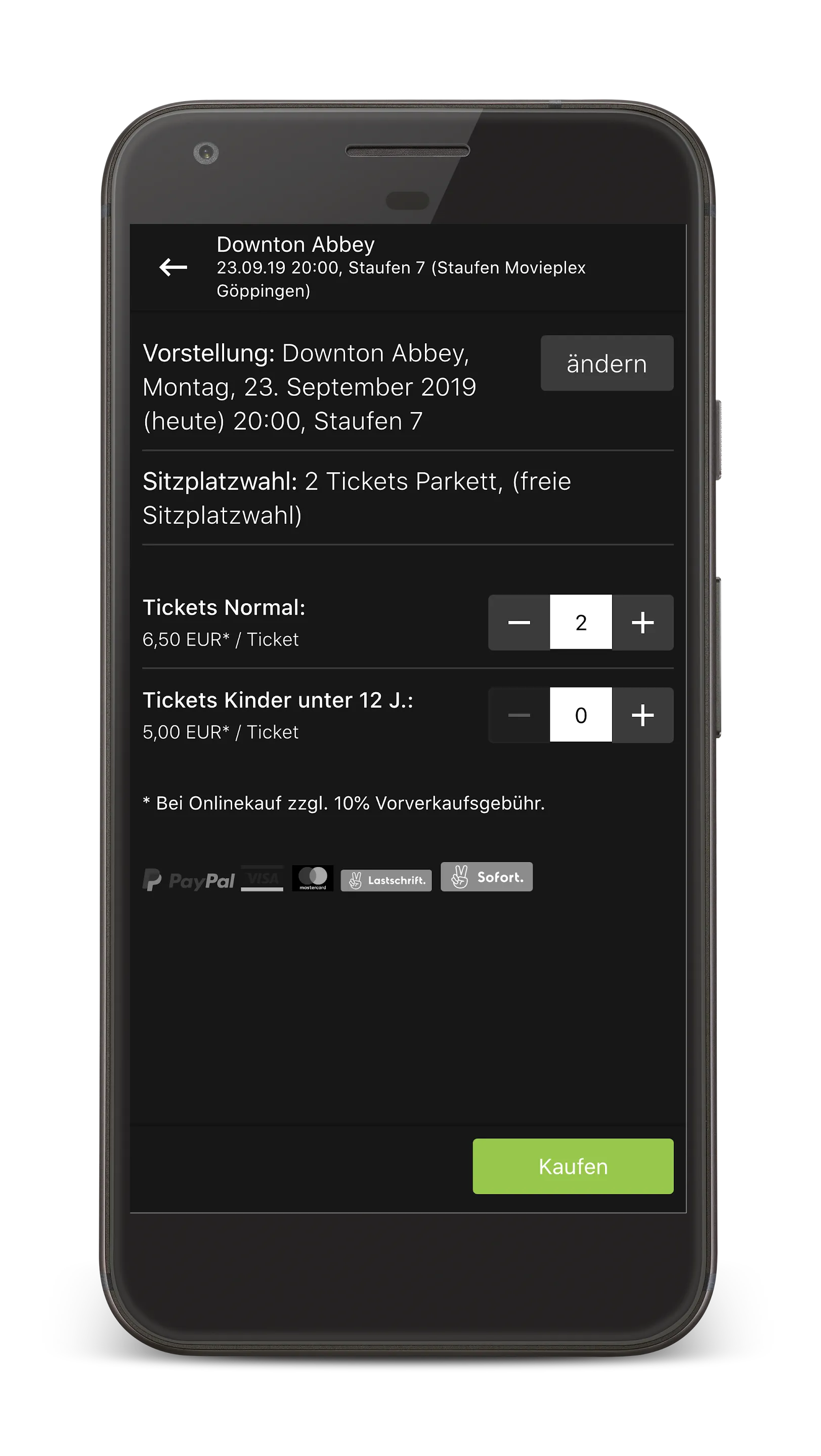 Staufen-Movieplex Göppingen | Indus Appstore | Screenshot