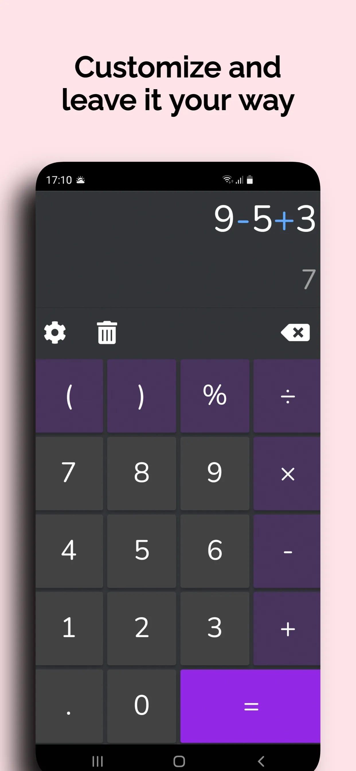 Simple Calculator - Fothong | Indus Appstore | Screenshot