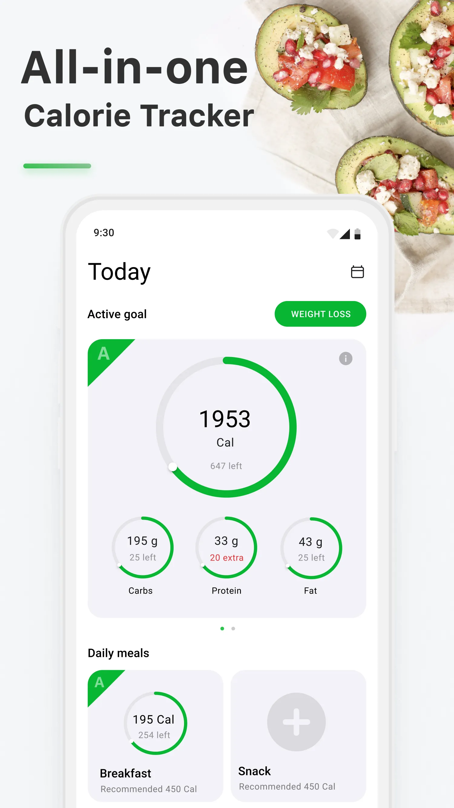 Calorie Calculator+ by FoodFly | Indus Appstore | Screenshot