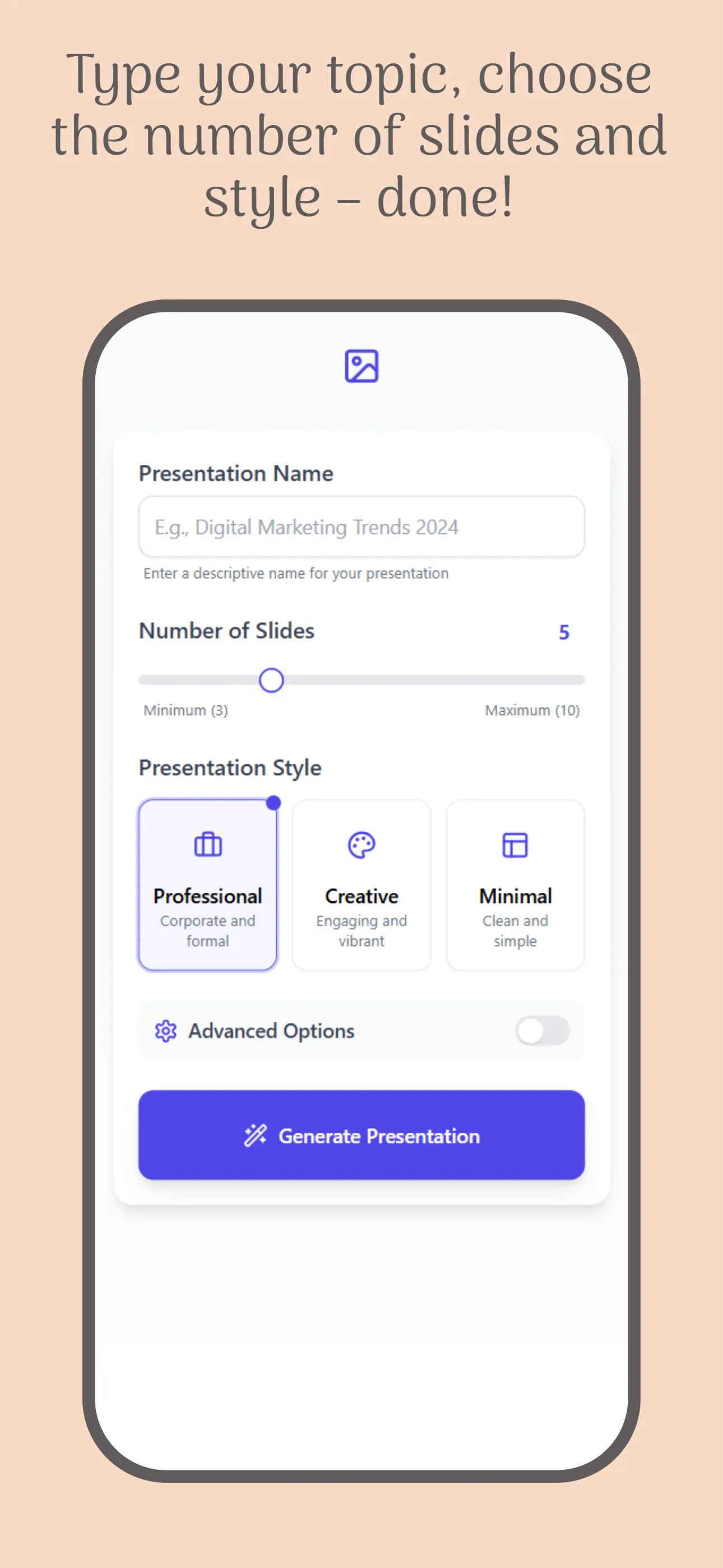 Gamma PPT AI | Indus Appstore | Screenshot