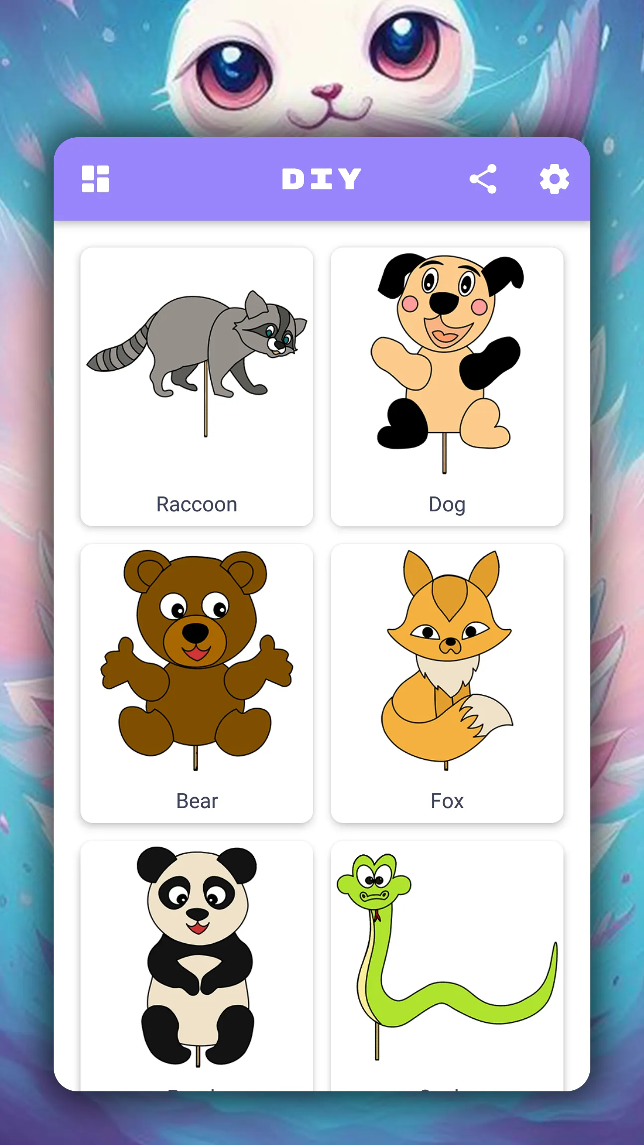 DIY paper animals | Indus Appstore | Screenshot