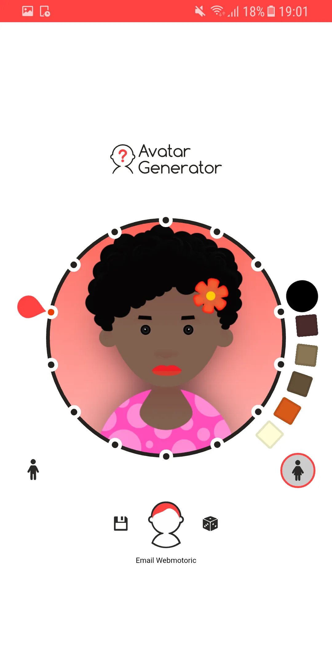 The Avatar Generator | Indus Appstore | Screenshot