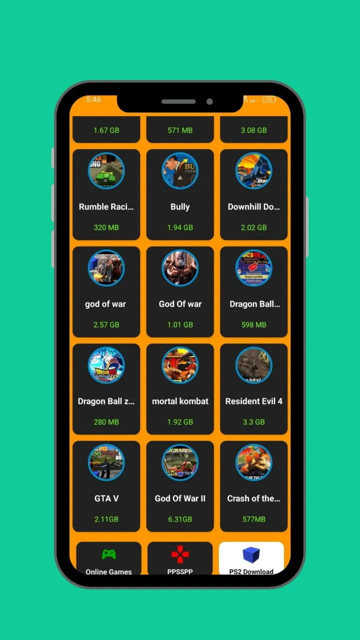 PS2 ISO Games Emulator Store | Indus Appstore | Screenshot