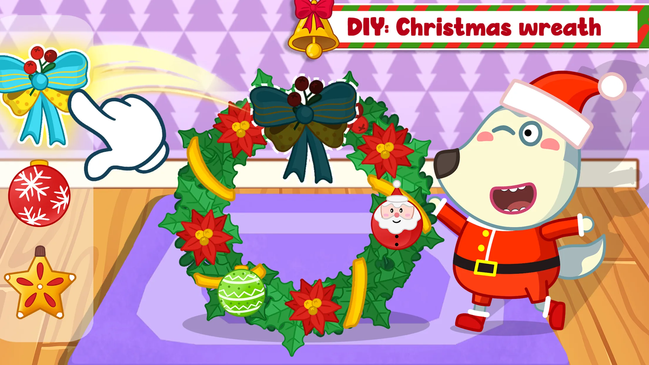 Wolfoo's Christmas Decoration | Indus Appstore | Screenshot