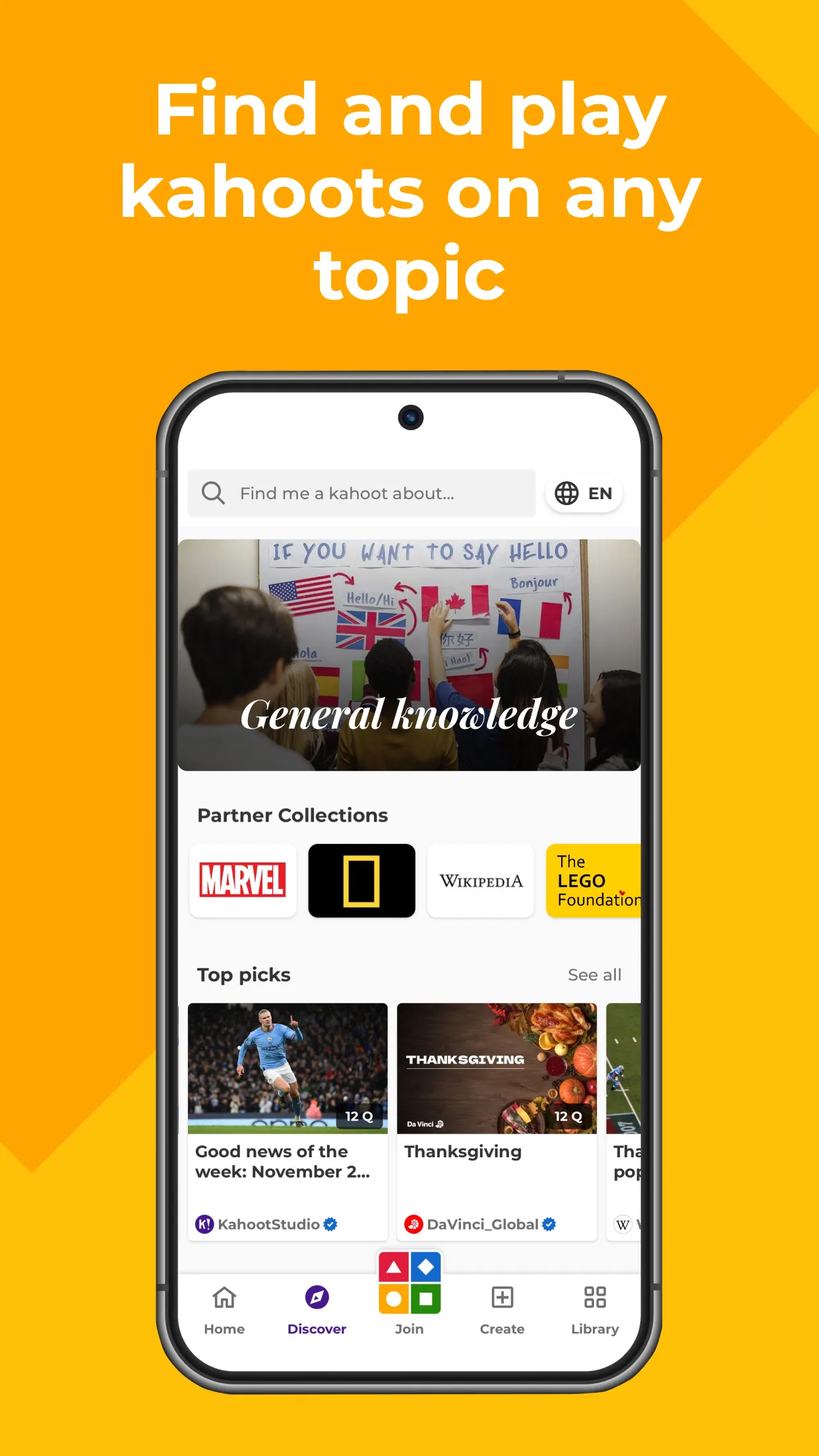 Kahoot! Play & Create Quizzes | Indus Appstore | Screenshot
