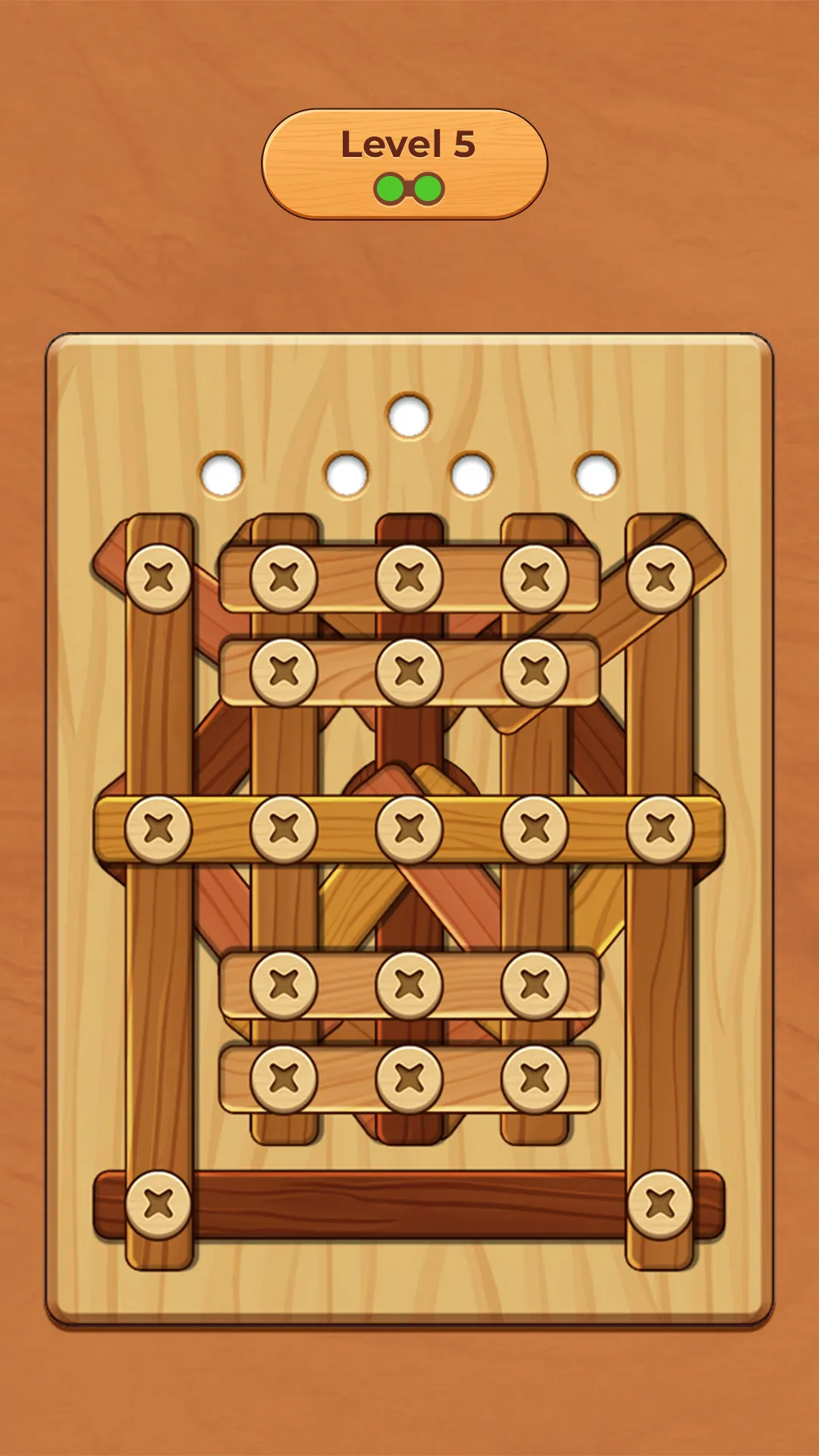 Wood Screw Puzzle | Indus Appstore | Screenshot