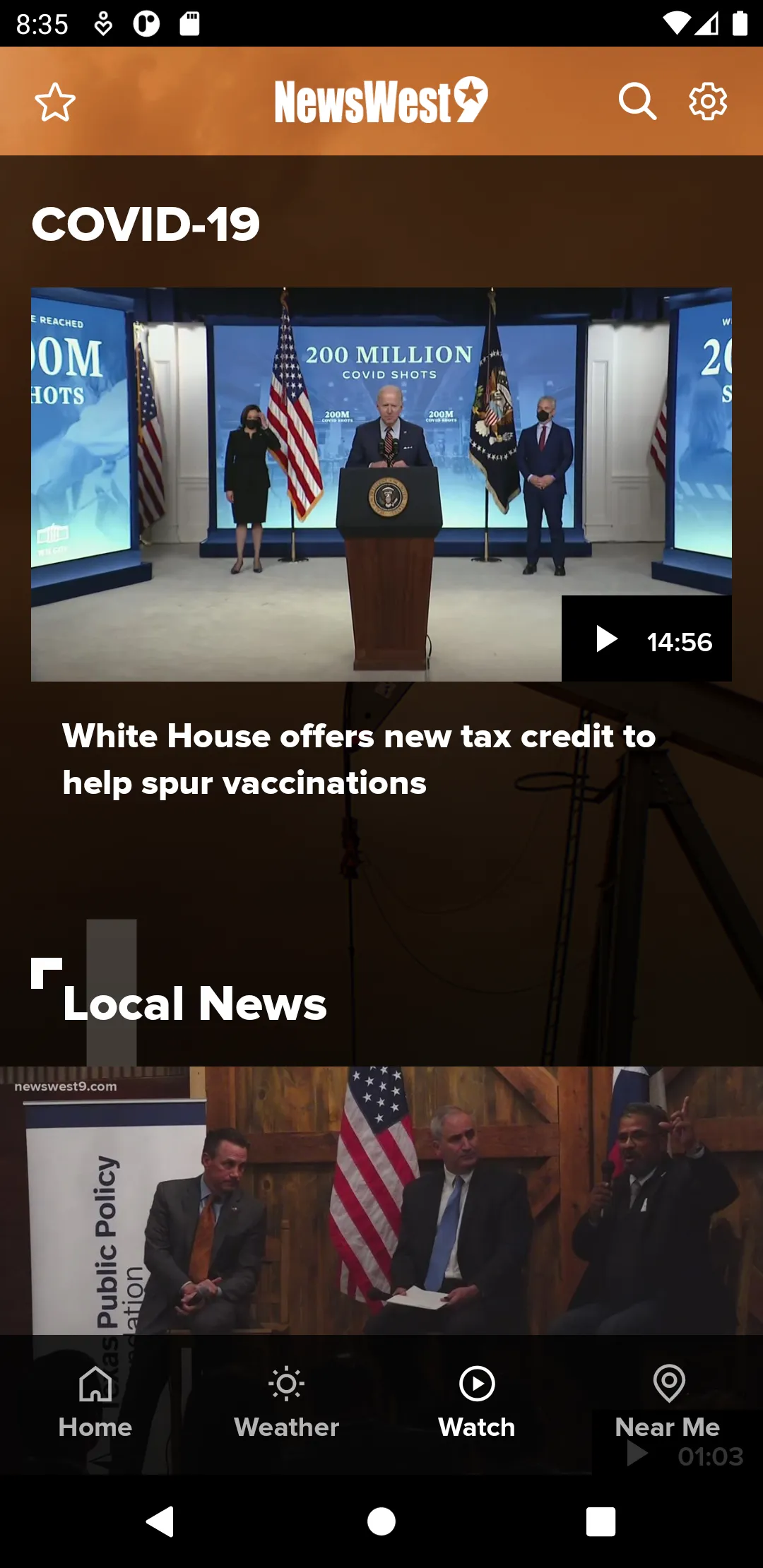 NewsWest 9 | Indus Appstore | Screenshot