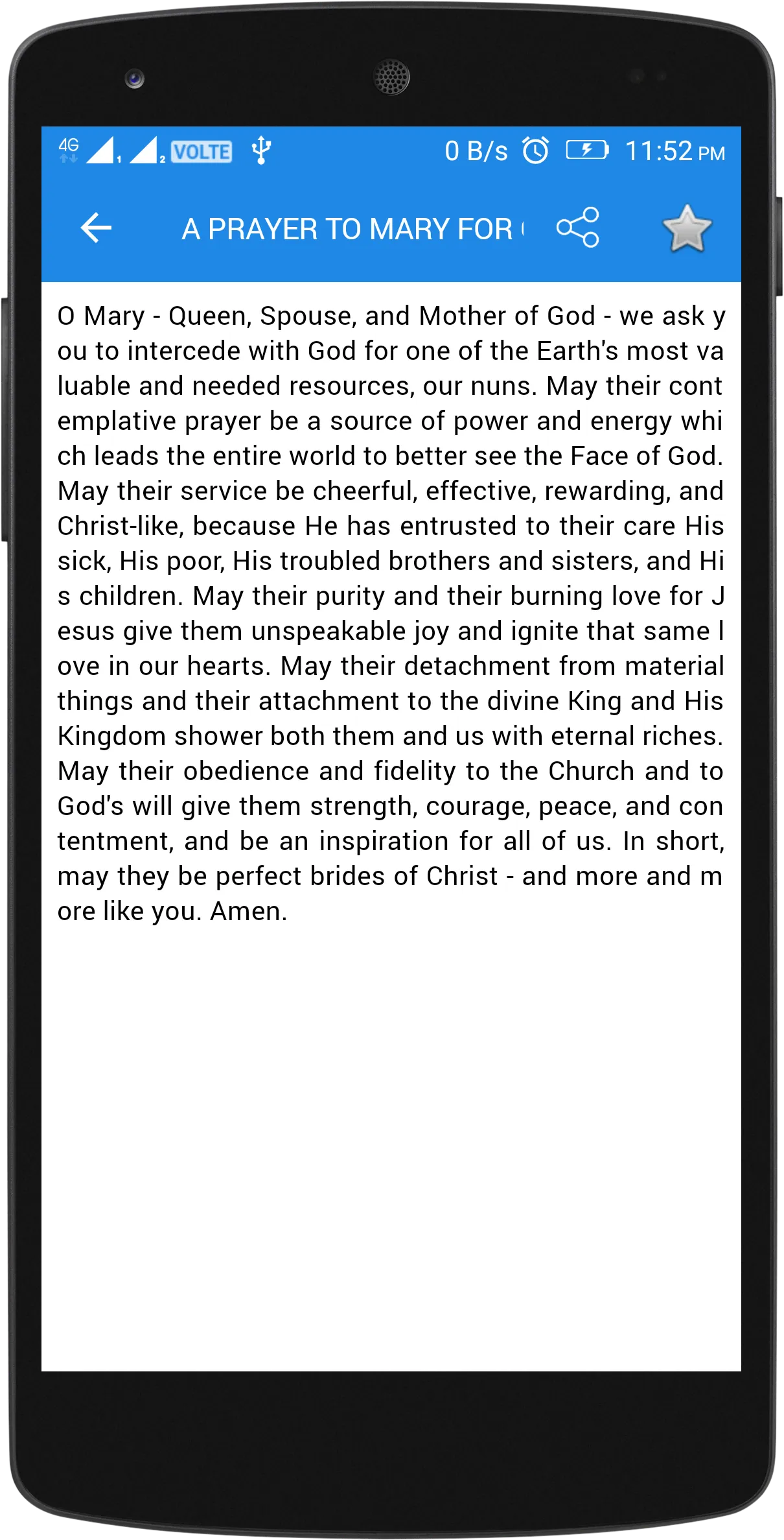 Prayers to Mary | Indus Appstore | Screenshot