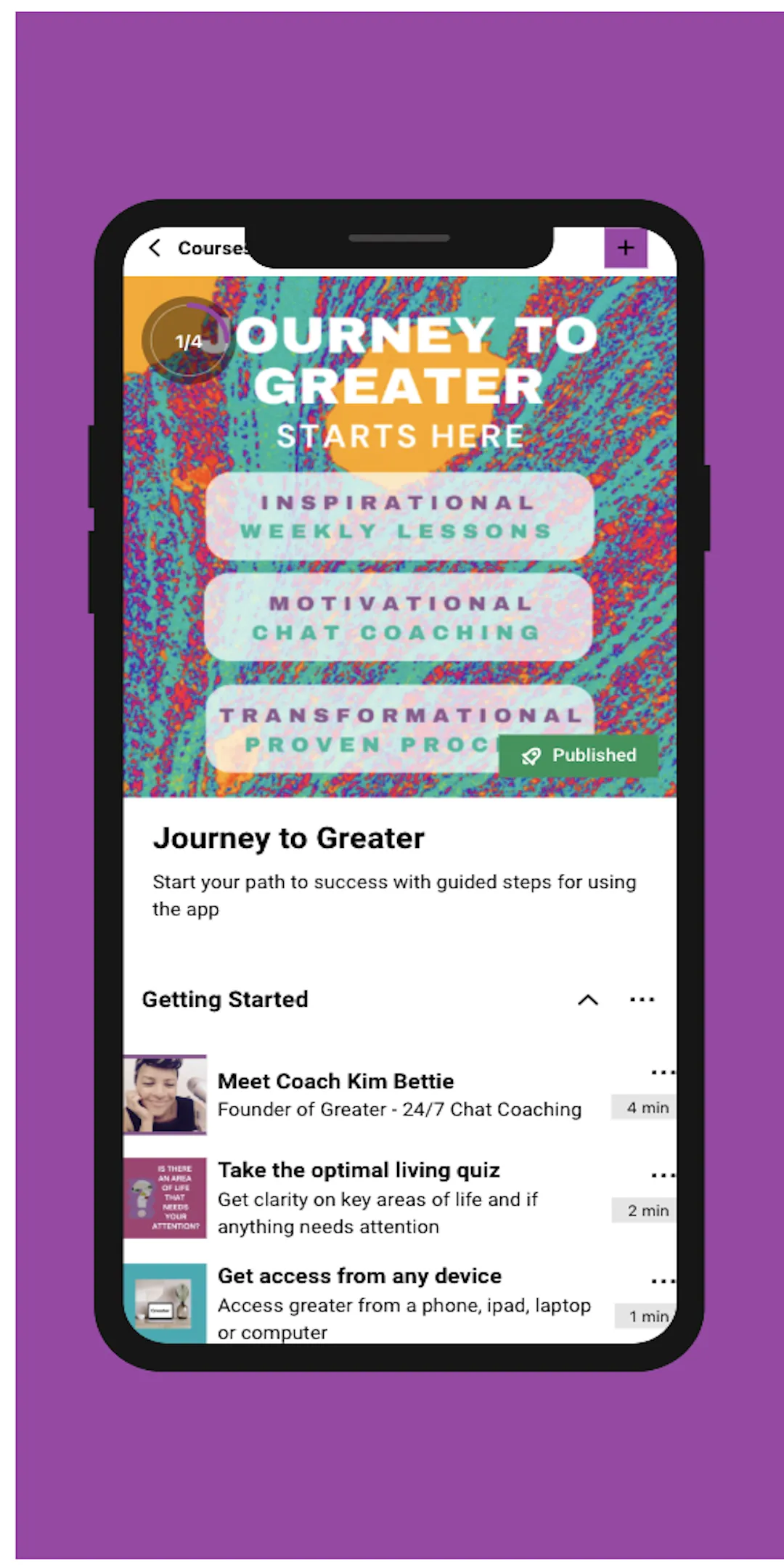 Greater - 24/7 Chat Coaching | Indus Appstore | Screenshot