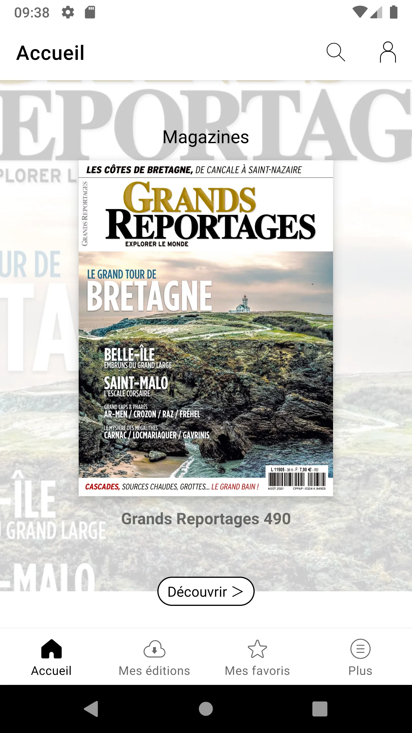 Grands Reportages | Indus Appstore | Screenshot