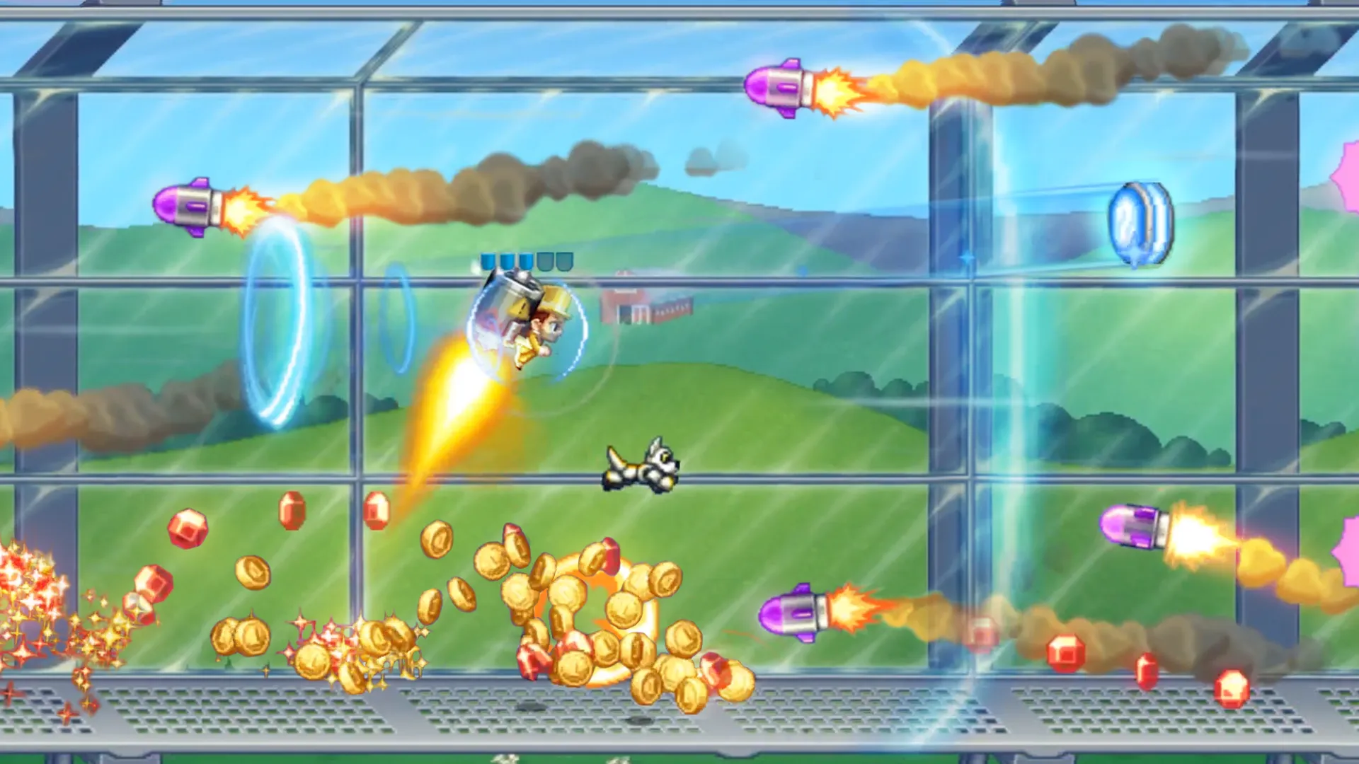 Jetpack Joyride | Indus Appstore | Screenshot