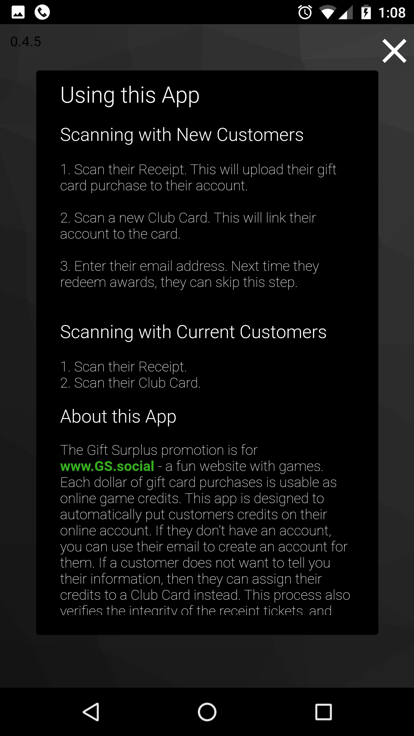 GS Cashier Scanner | Indus Appstore | Screenshot