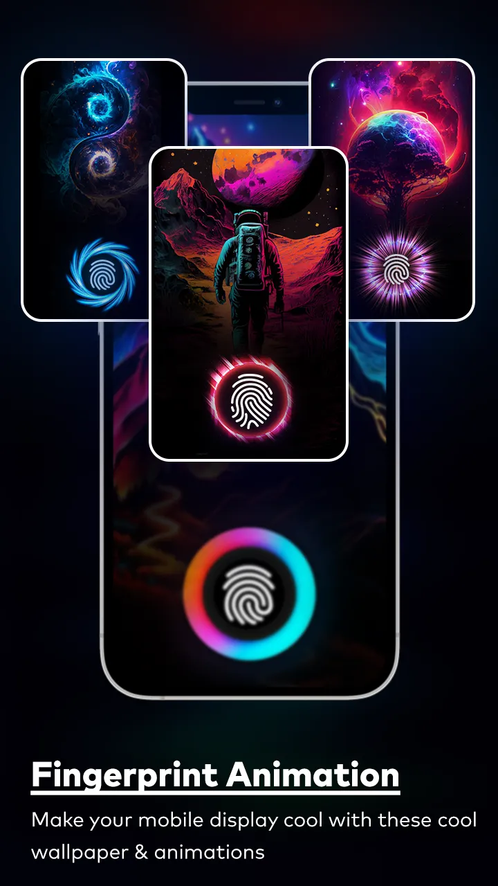 Fingerprint Animation Theme | Indus Appstore | Screenshot