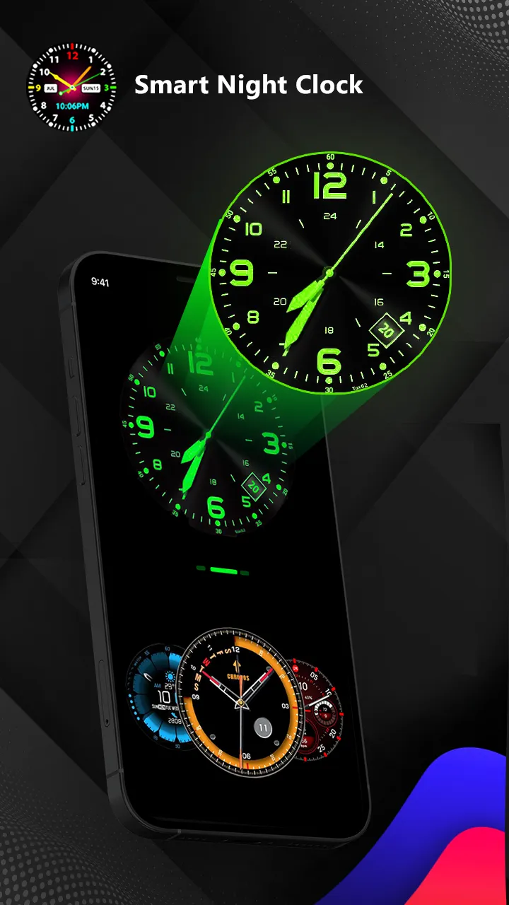 Smart Night Clock & Neon Clock | Indus Appstore | Screenshot