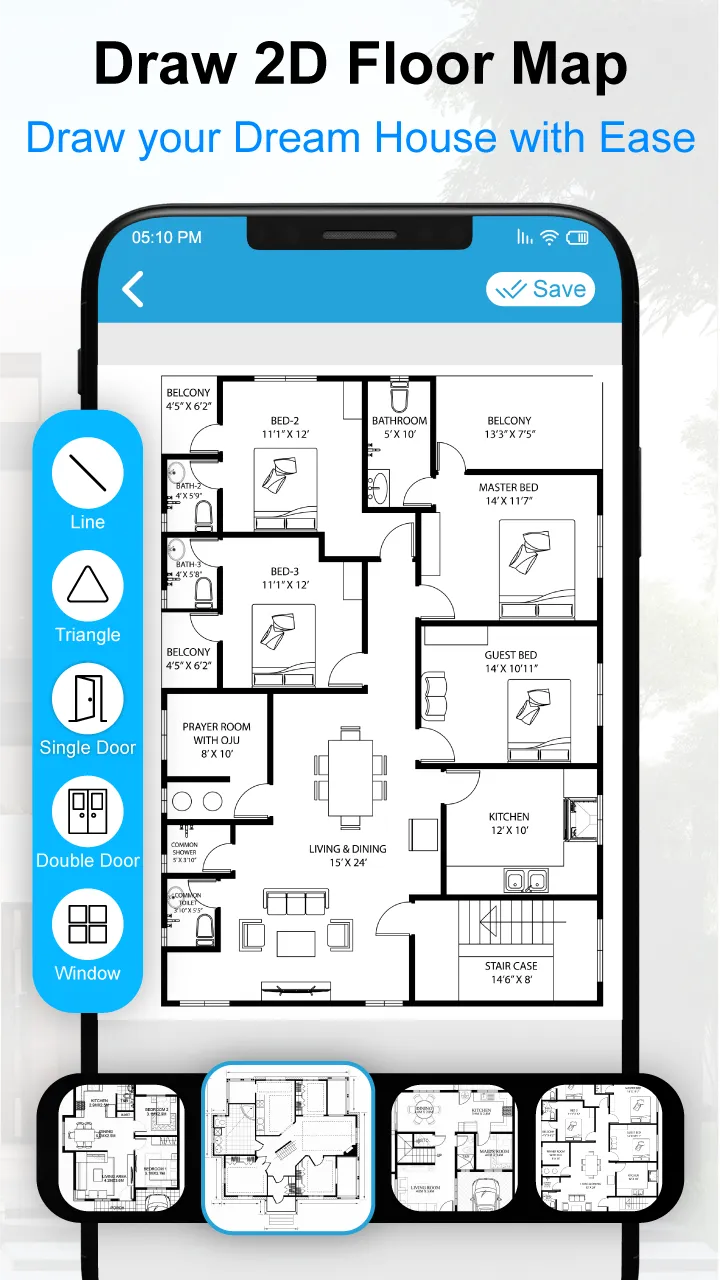 House Design 3D Floor Plan App | Indus Appstore | Screenshot