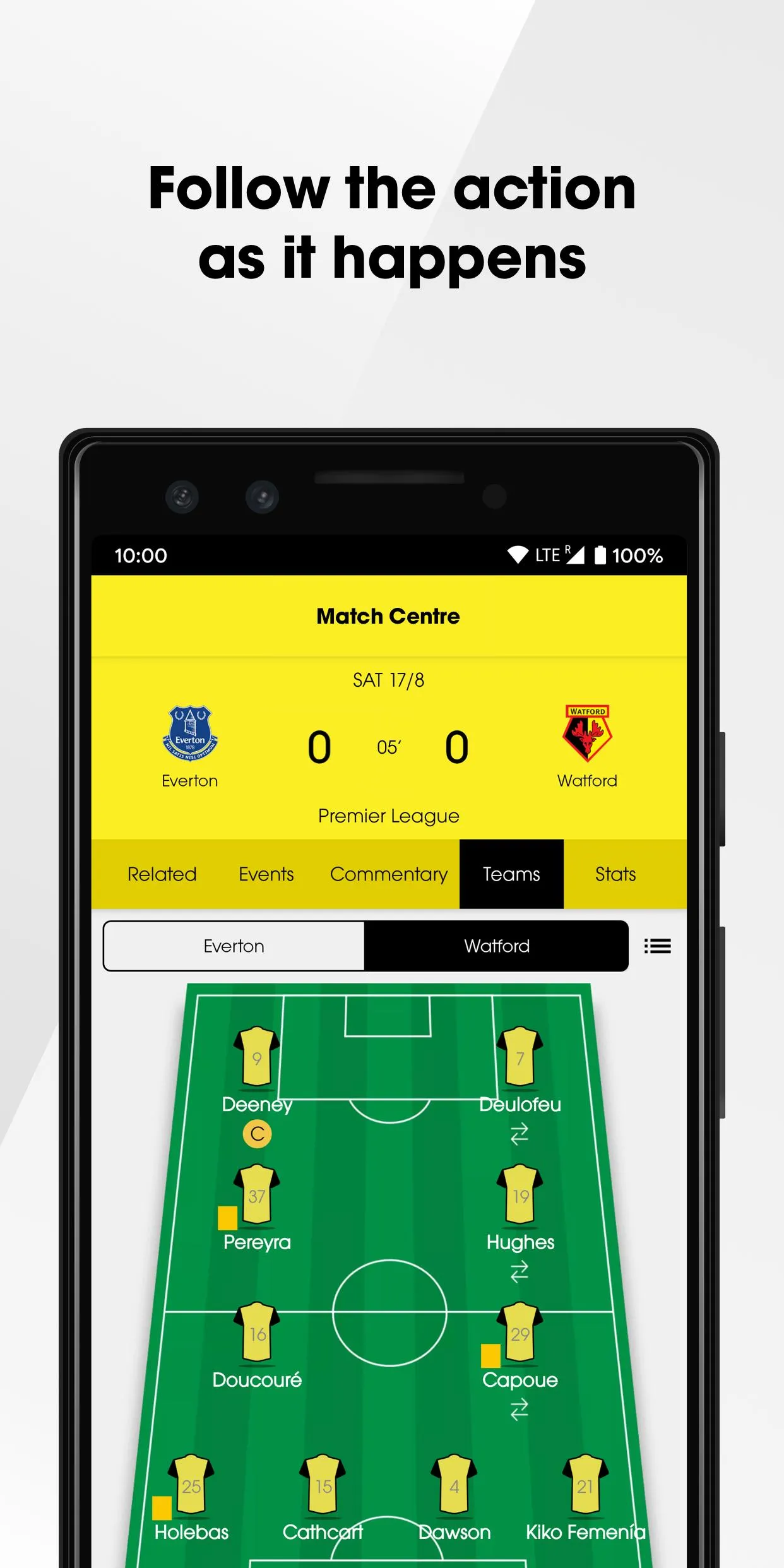 Watford F.C | Indus Appstore | Screenshot