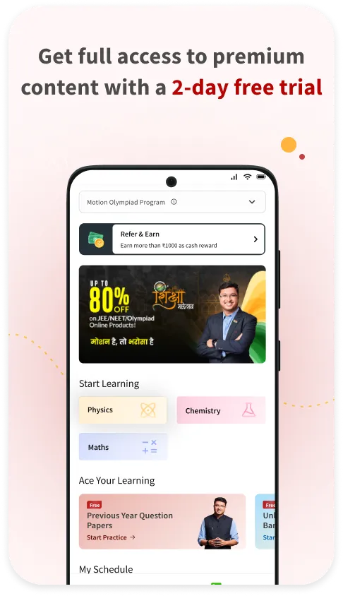 Motion Learning App | JEE NEET | Indus Appstore | Screenshot