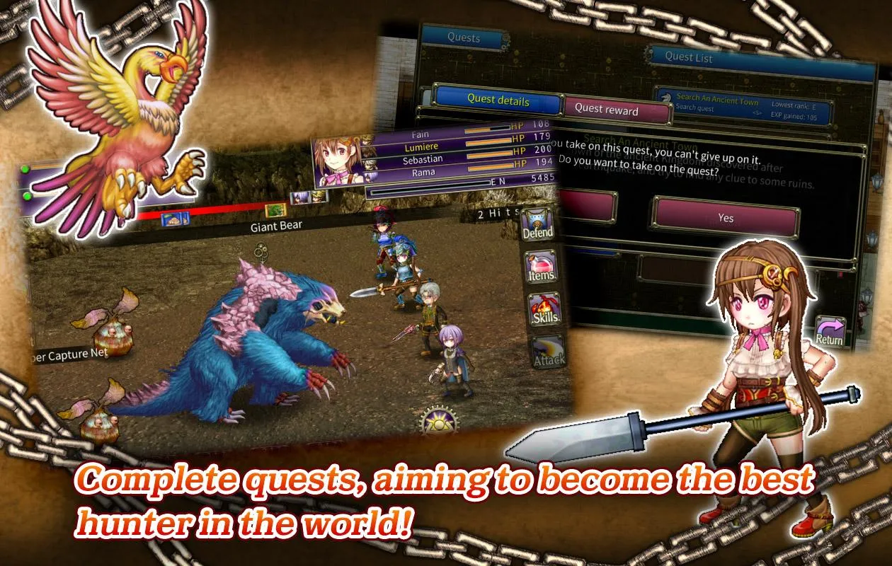 RPG Onigo Hunter | Indus Appstore | Screenshot