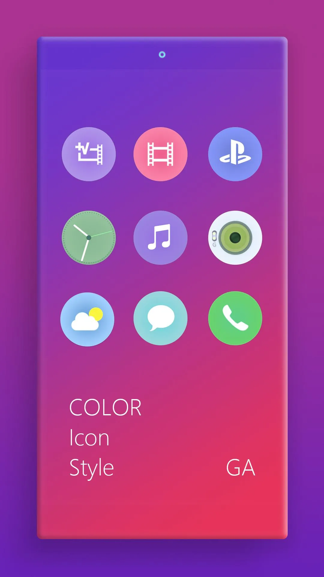 i XPERIA Theme | OS Style 12 | Indus Appstore | Screenshot