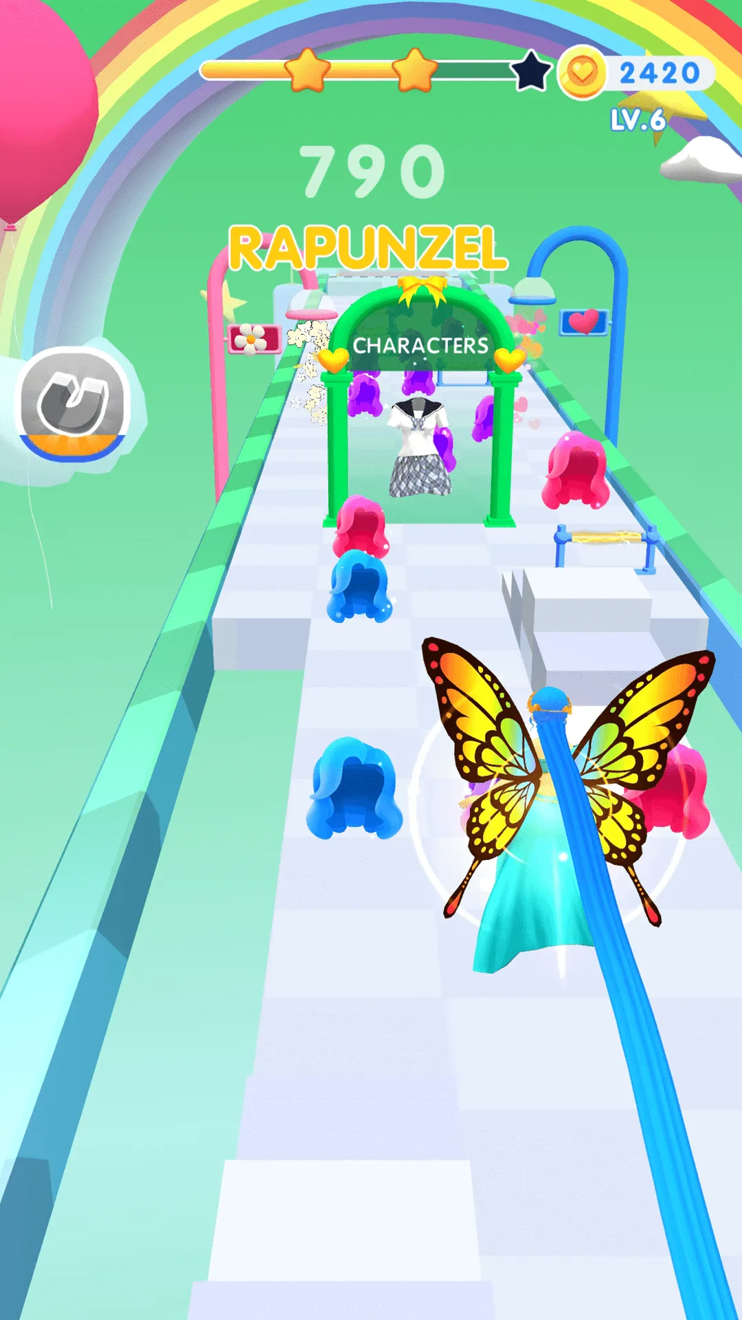 Dancing Hair | Indus Appstore | Screenshot