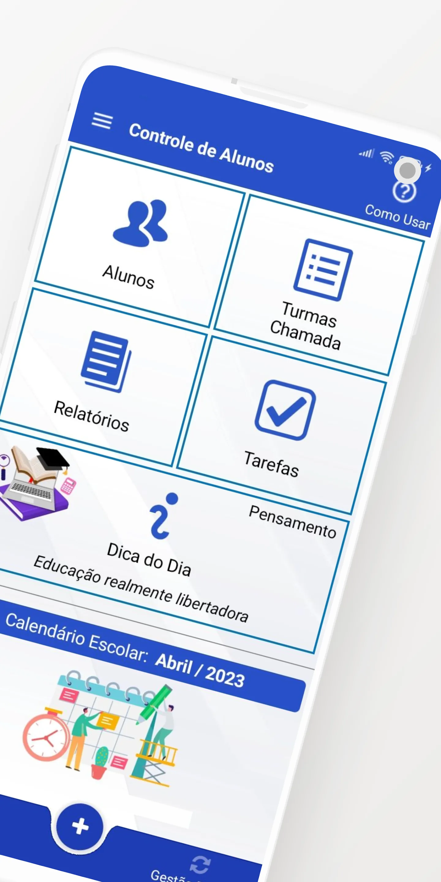 Cadastro de Alunos | Indus Appstore | Screenshot