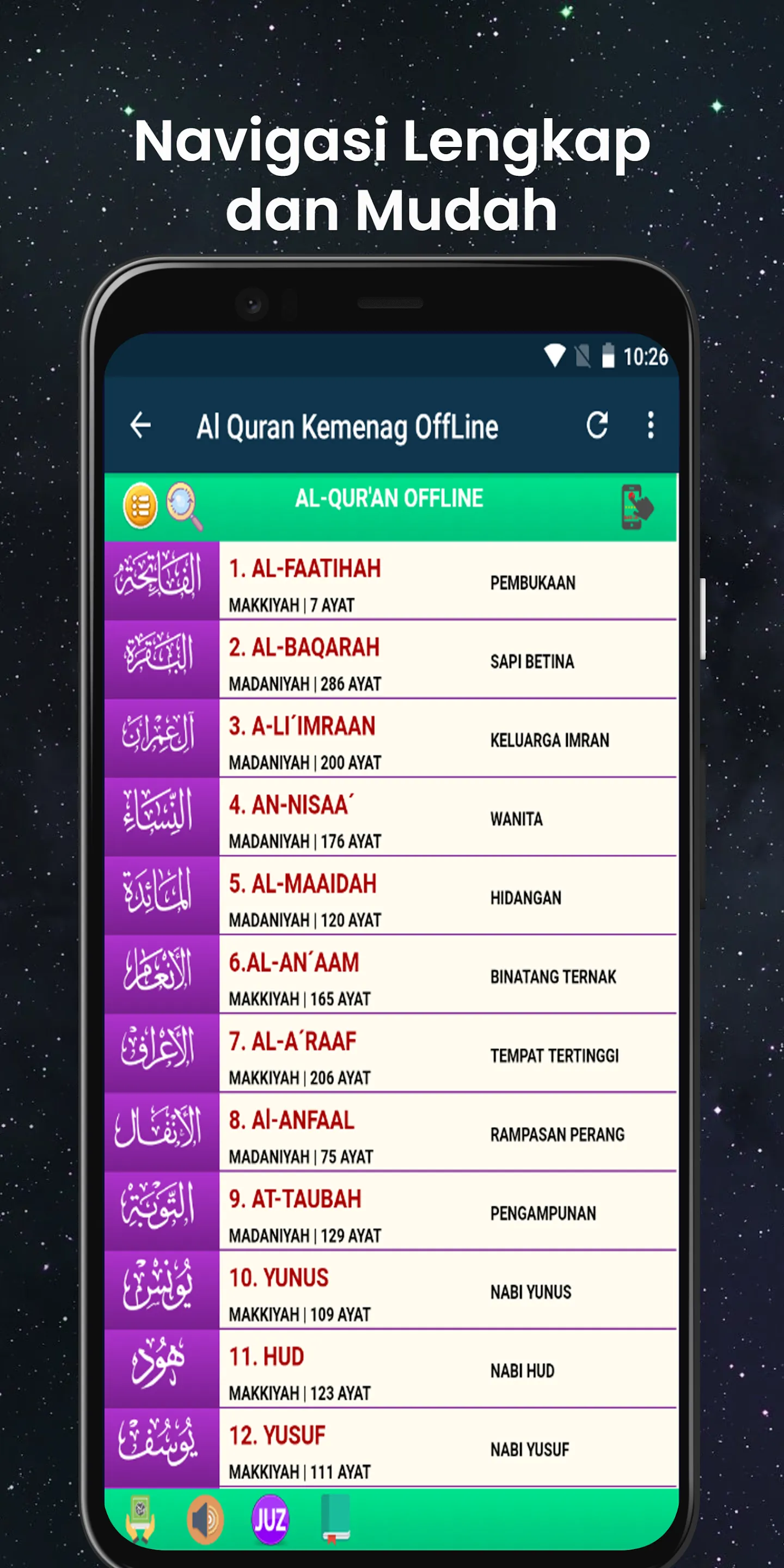 Al Quran Terjemahan Offline Le | Indus Appstore | Screenshot