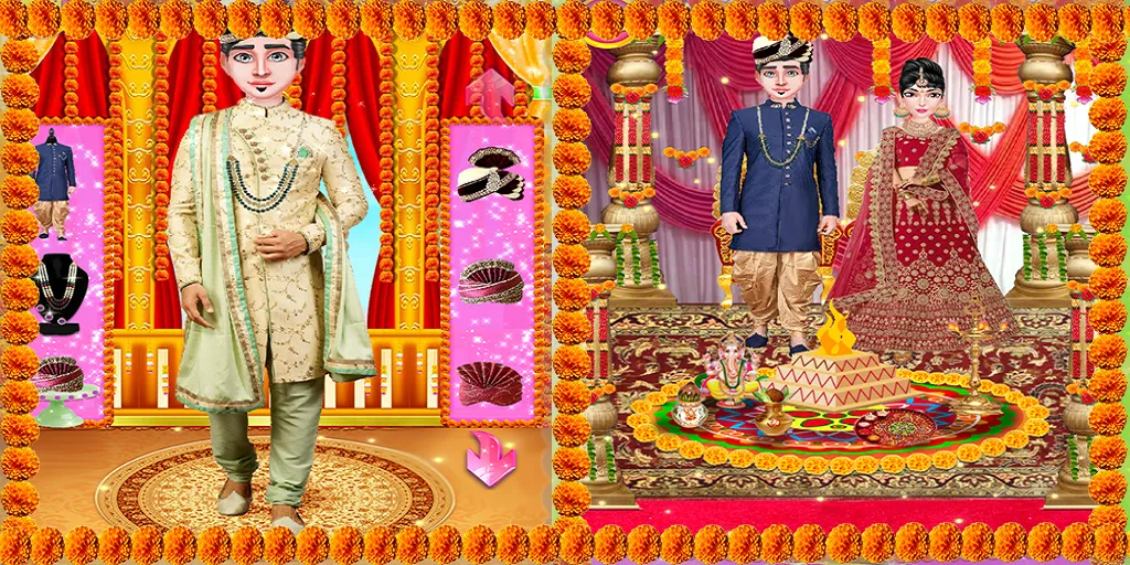 Indian Wedding Saree Fashion & | Indus Appstore | Screenshot