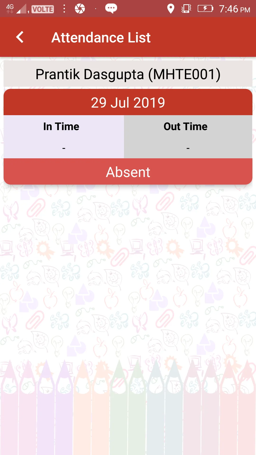 MIOTWEB Attendance Marker | Indus Appstore | Screenshot