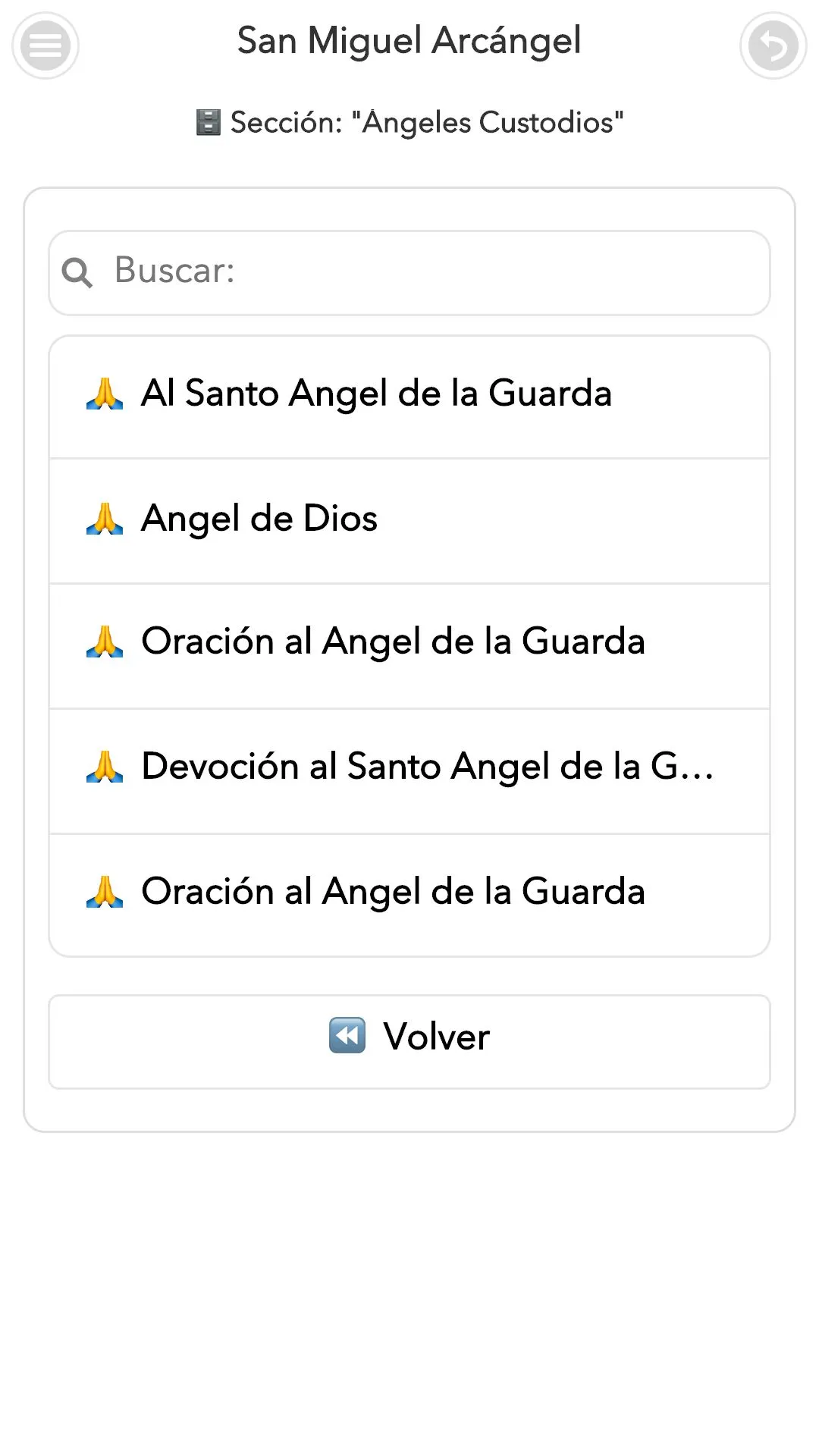 San Miguel Arcángel | Indus Appstore | Screenshot